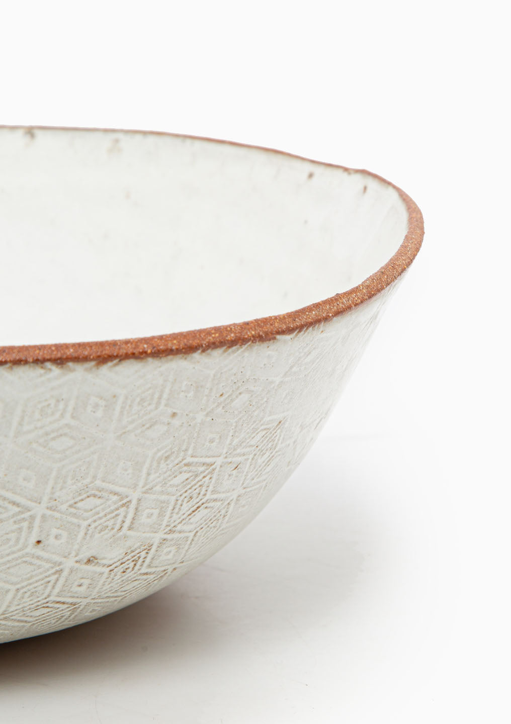 Large Serving Bowl Wildflower Grey 2