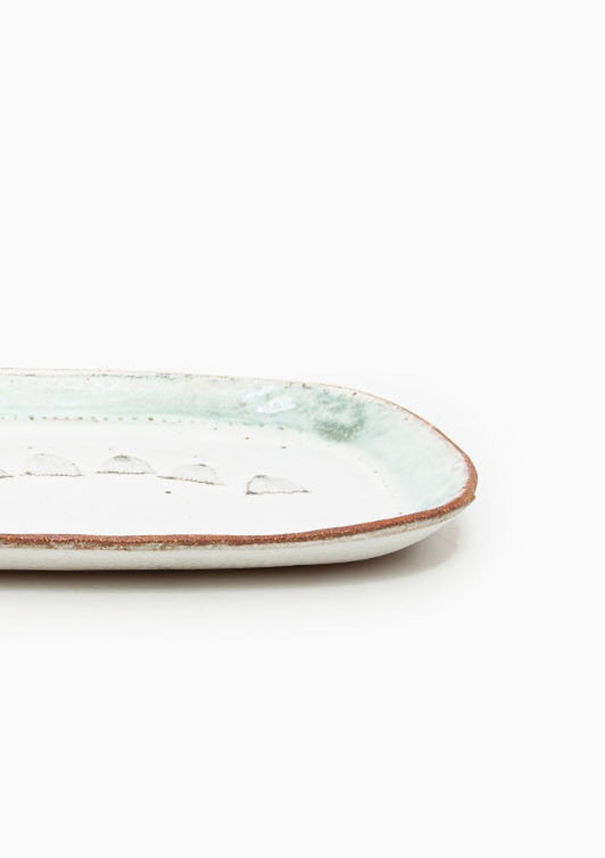 Medium Rectangle Tray Wildflower Grey 3