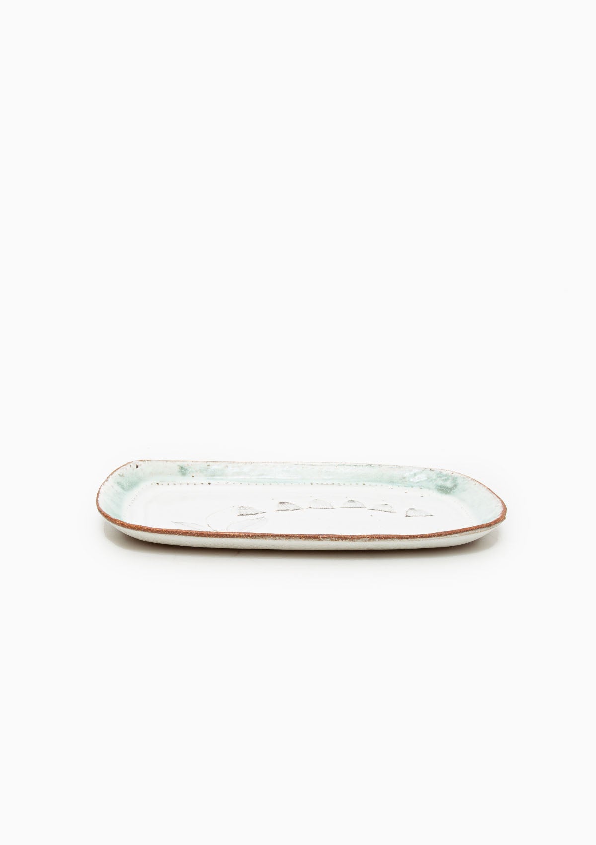 Medium Rectangle Tray Wildflower Grey 3