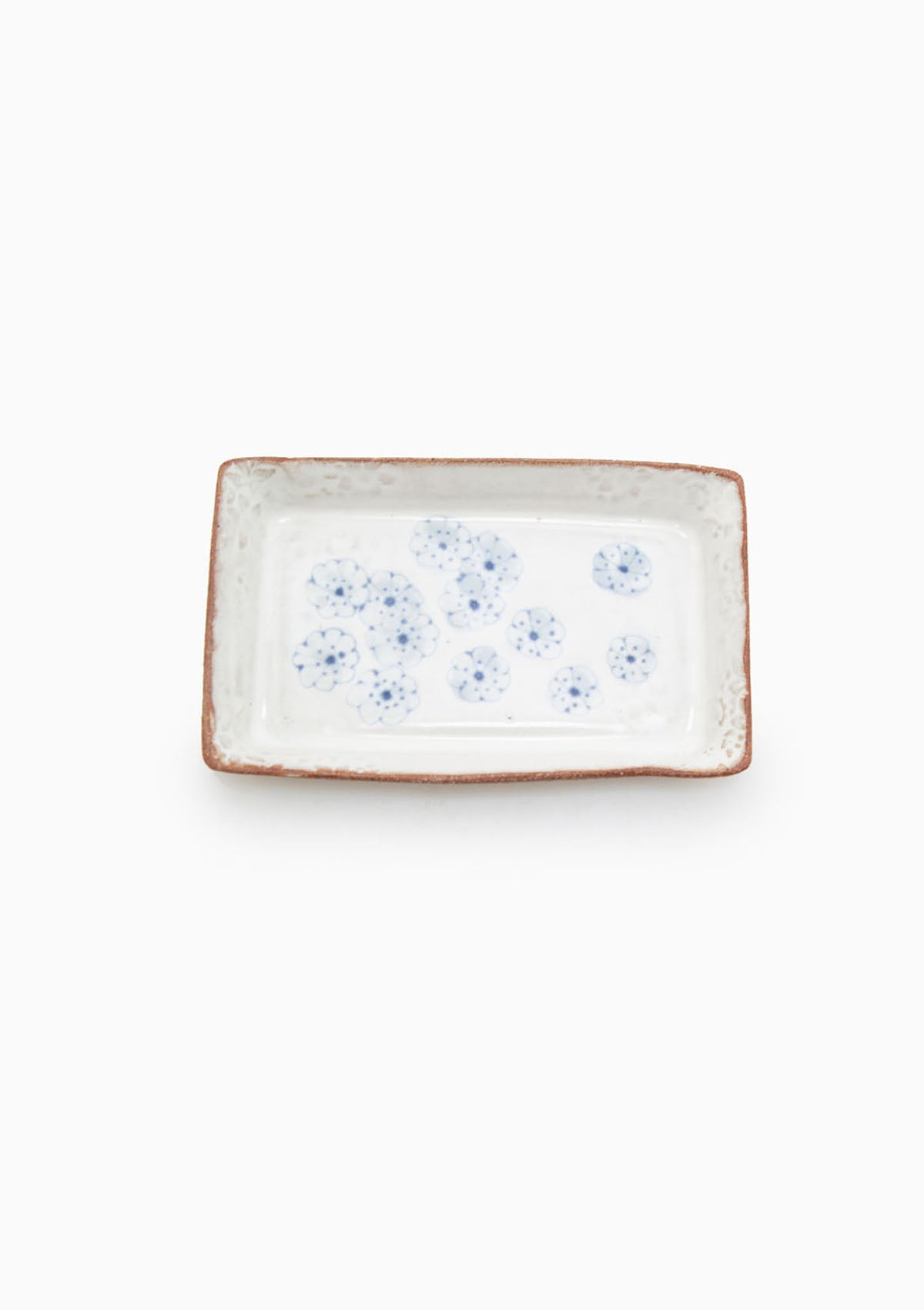 Small Rectangle Tray Wildflower Blue 3