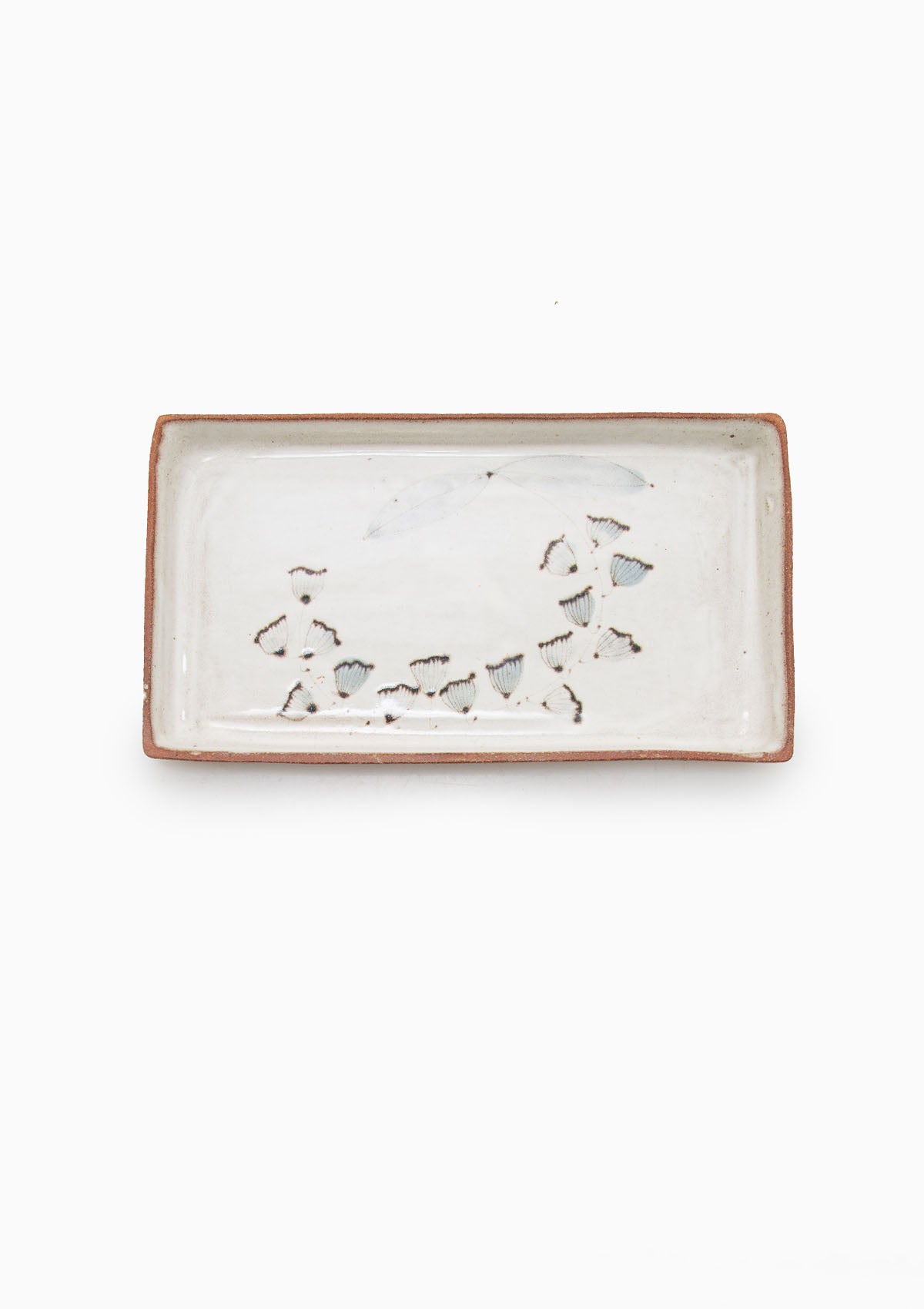 Medium Rectangle Tray Wildflower Grey 4