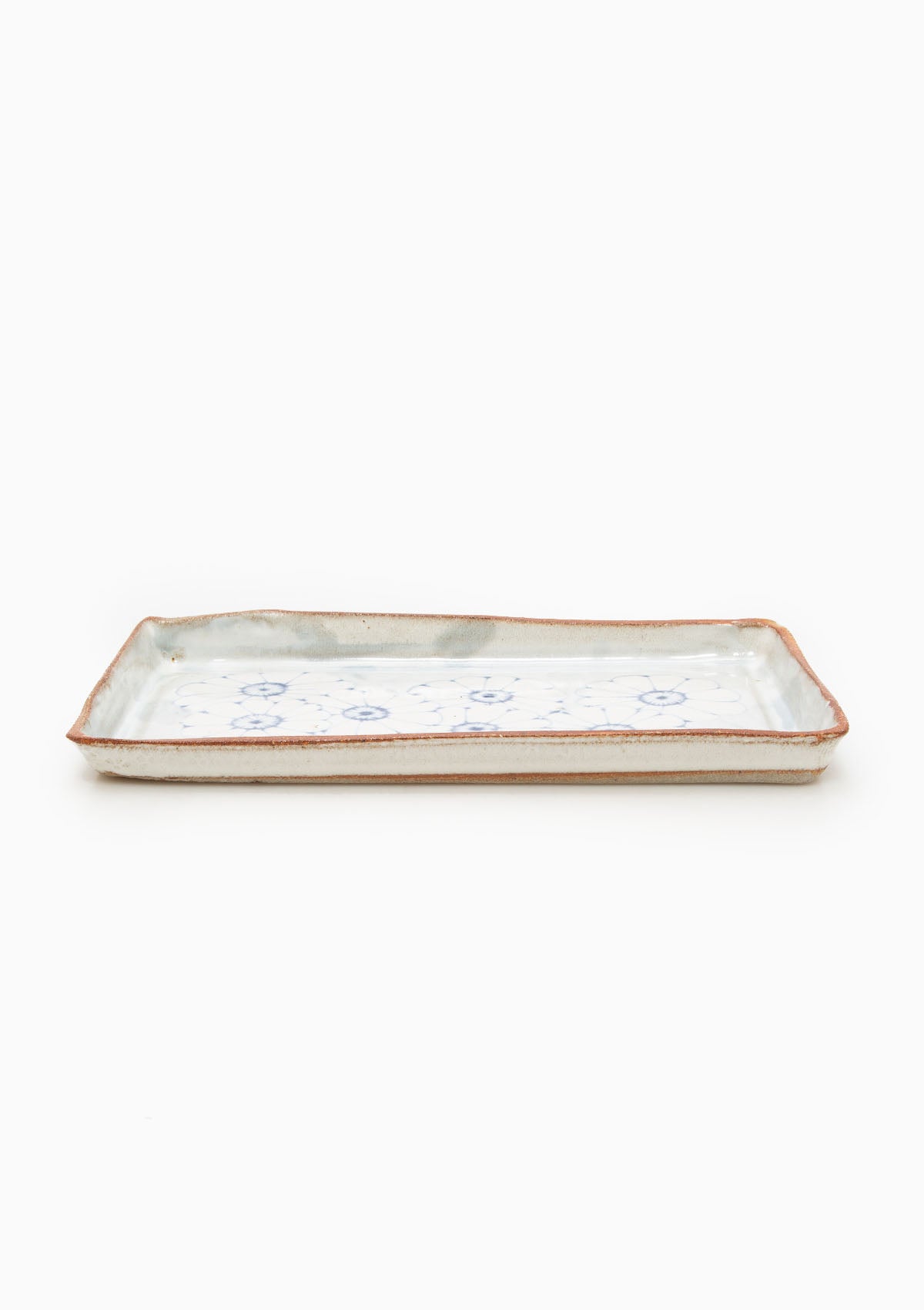 Medium Rectangle Tray Wildflower Blue 2