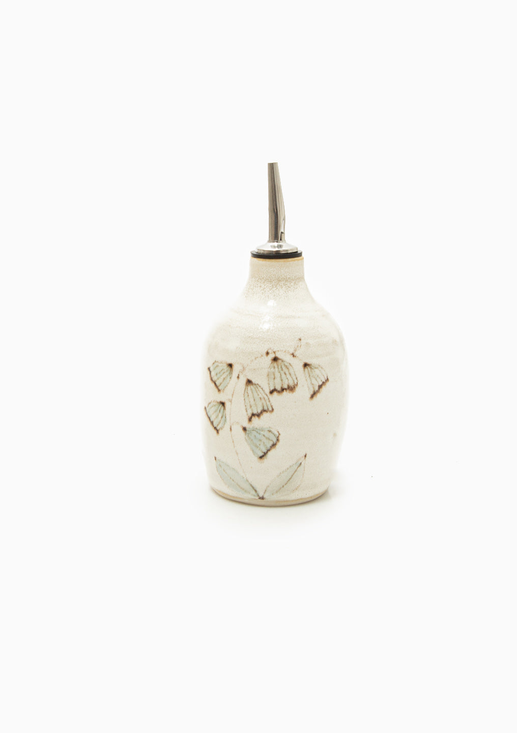 Olive Oil Cruet Wildflower Grey 8