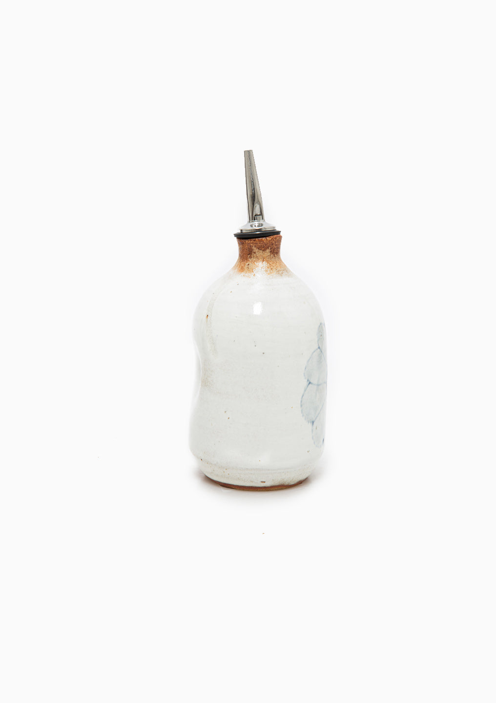 Olive Oil Cruet Wildflower Blue 2