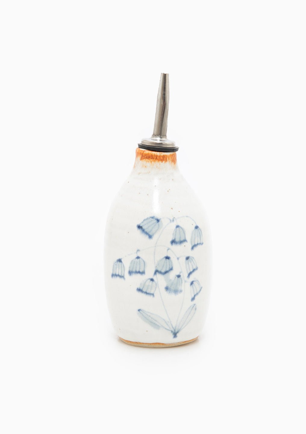 Olive Oil Cruet Wildflower Blue 3
