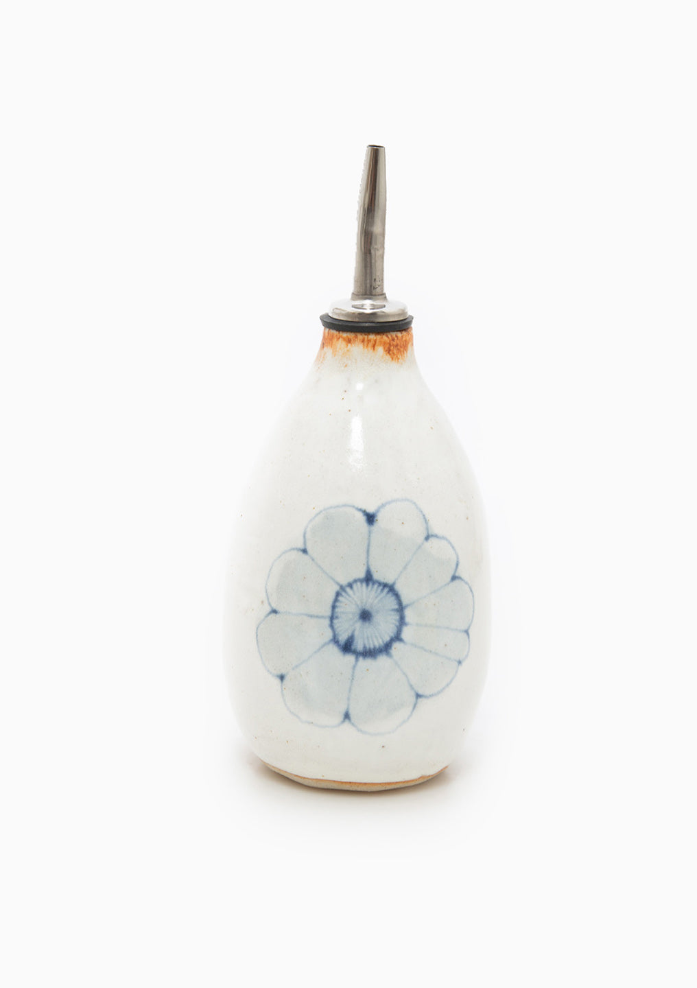 Olive Oil Cruet Wildflower Blue 8