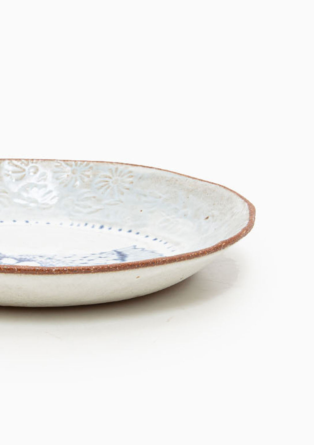 Salad Plate Single Bird Blue 1