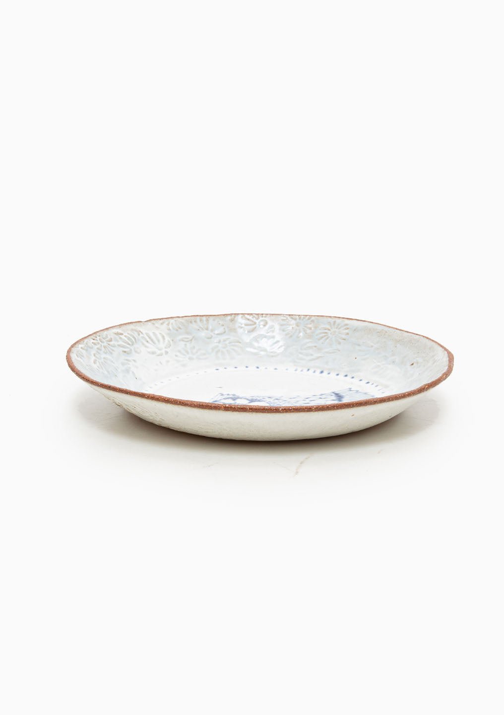 Salad Plate Single Bird Blue 1
