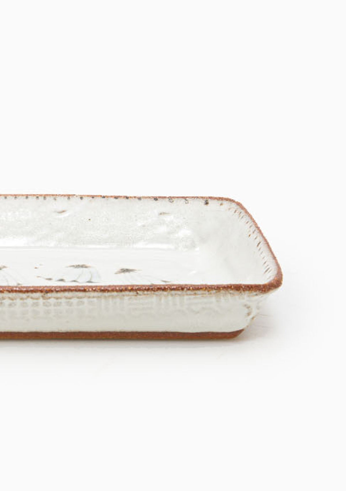 Small Rectangle Tray Wildflower Grey 2