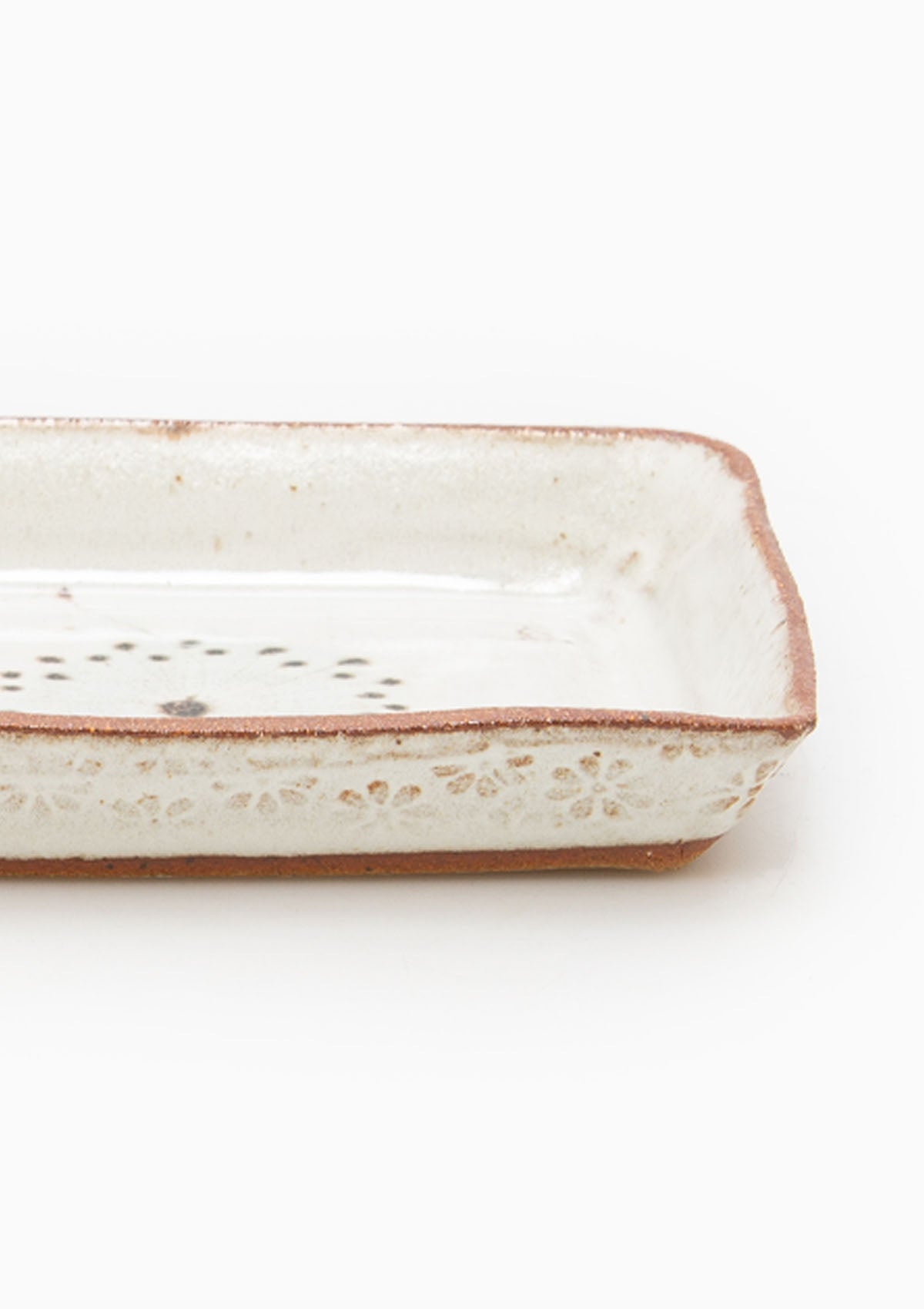 Small Rectangle Tray Dandelion Grey 2