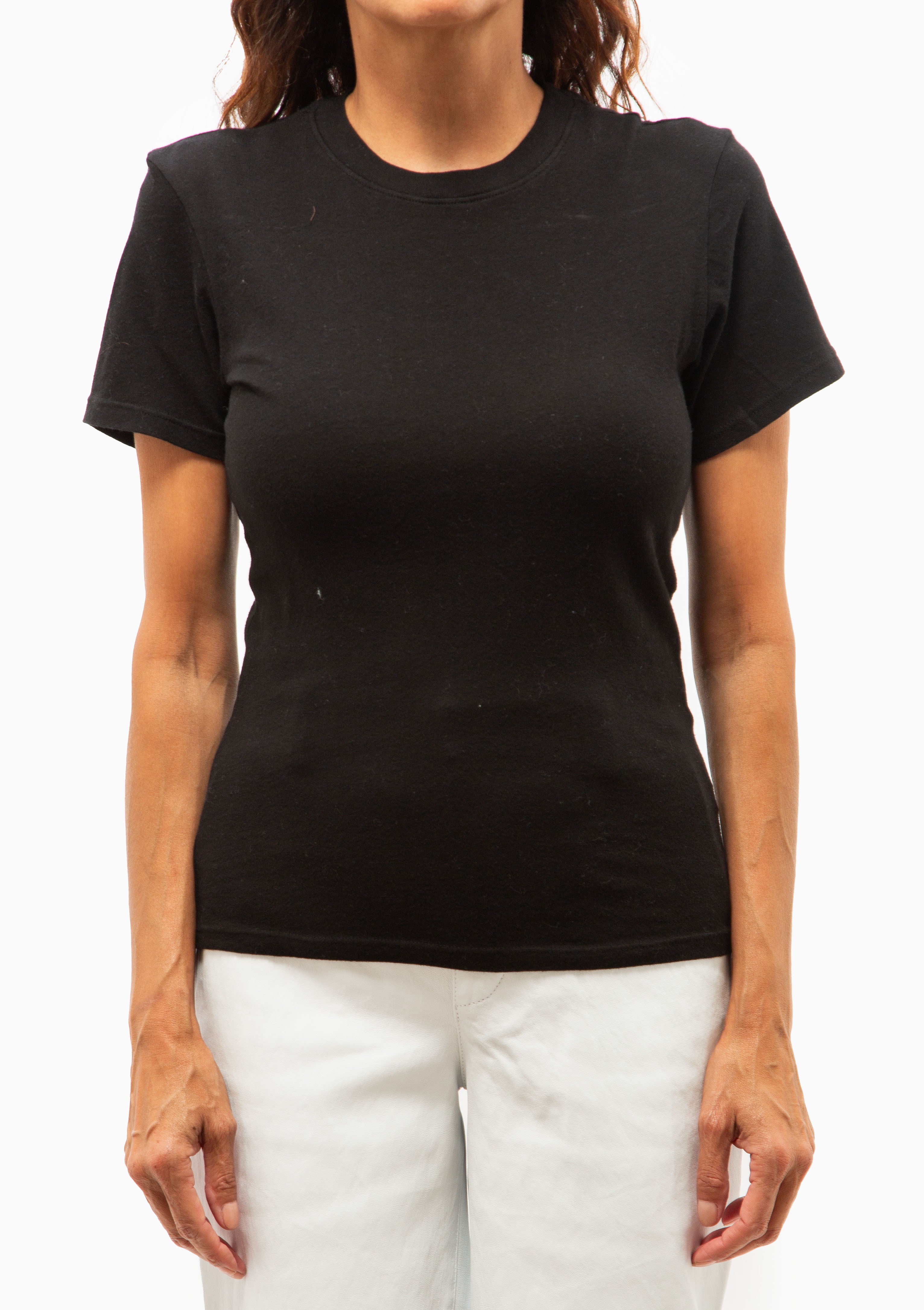 Cotton Baby Tee | Black