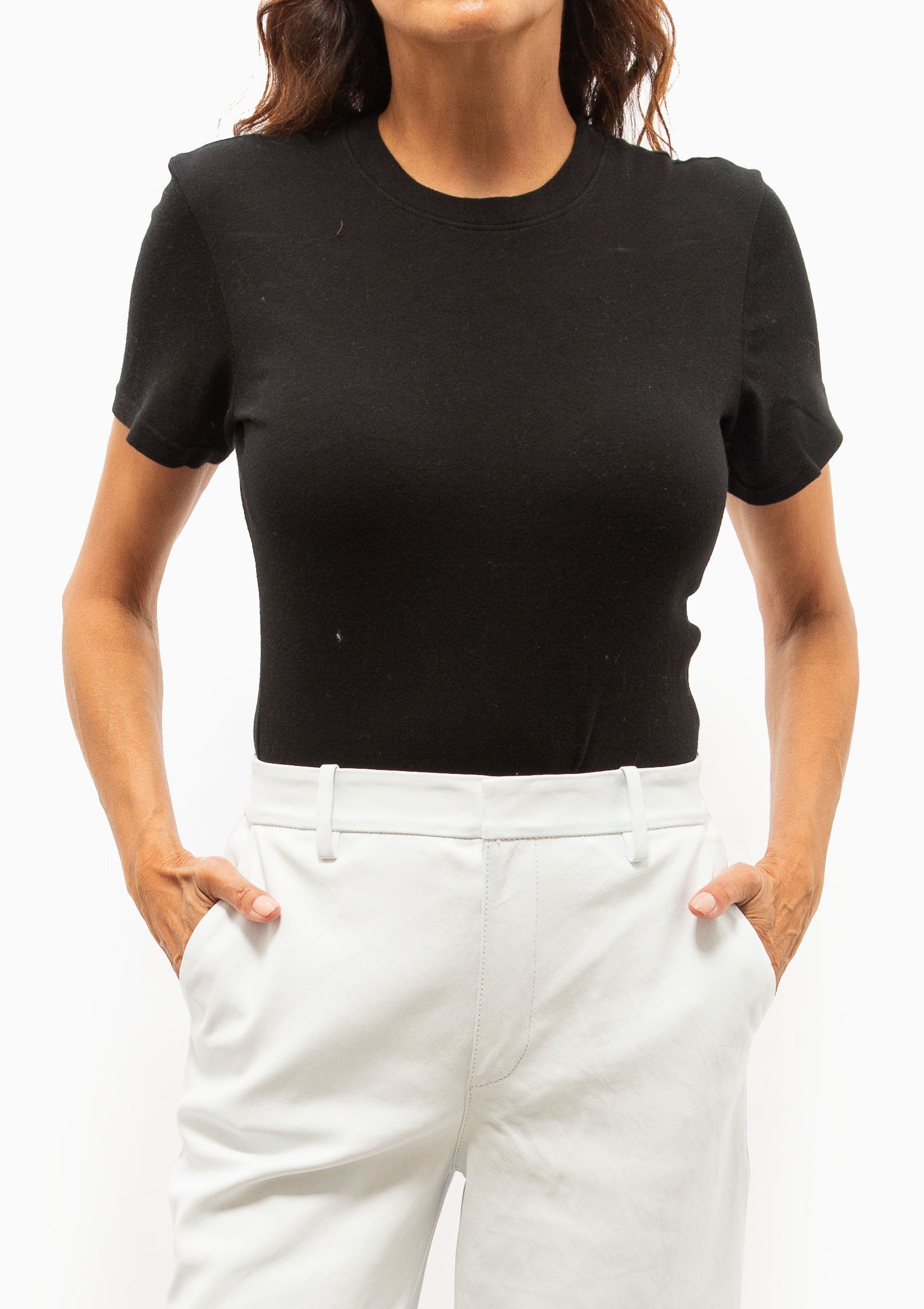 Cotton Baby Tee | Black