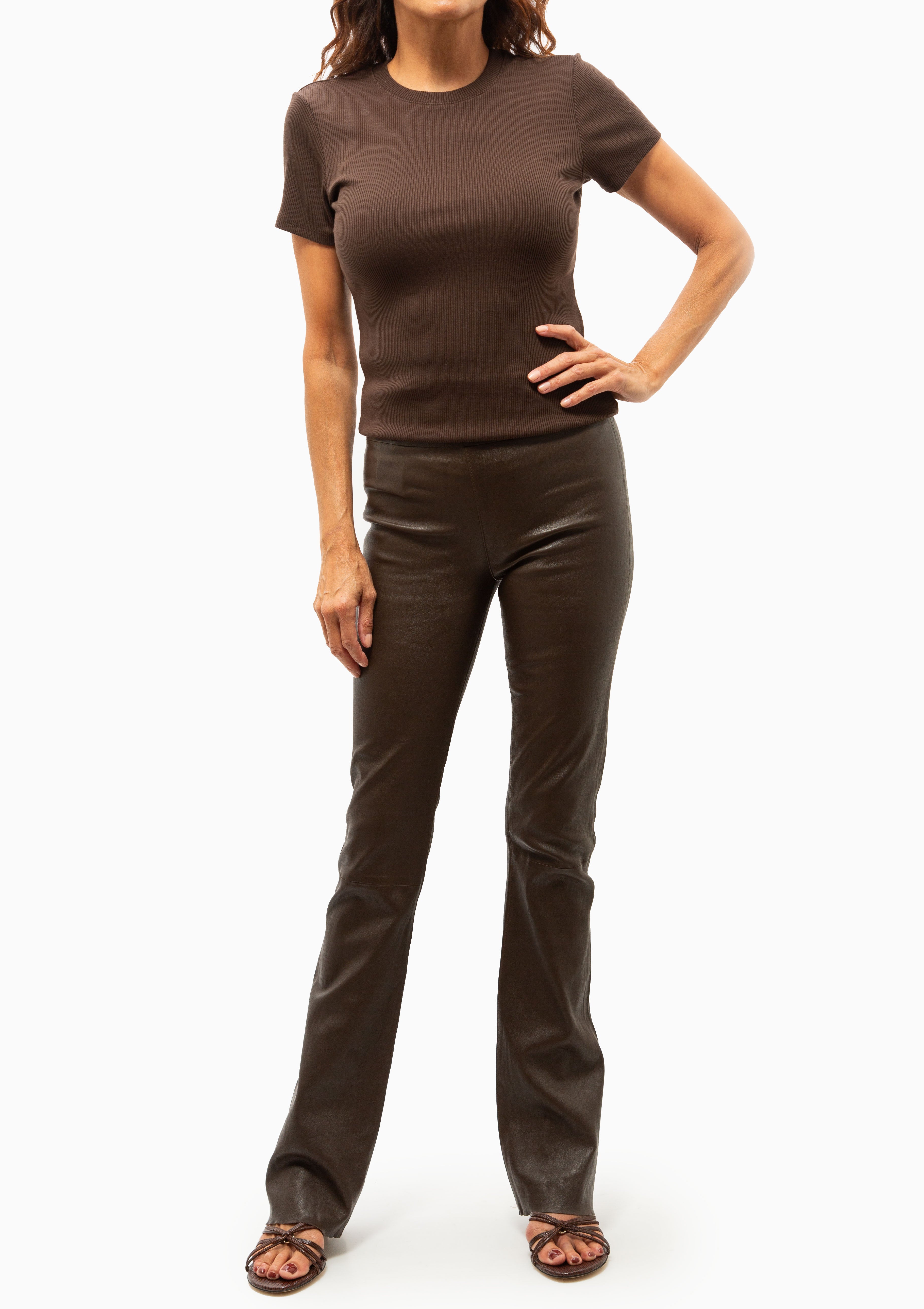 Rib Baby Tee | Americano