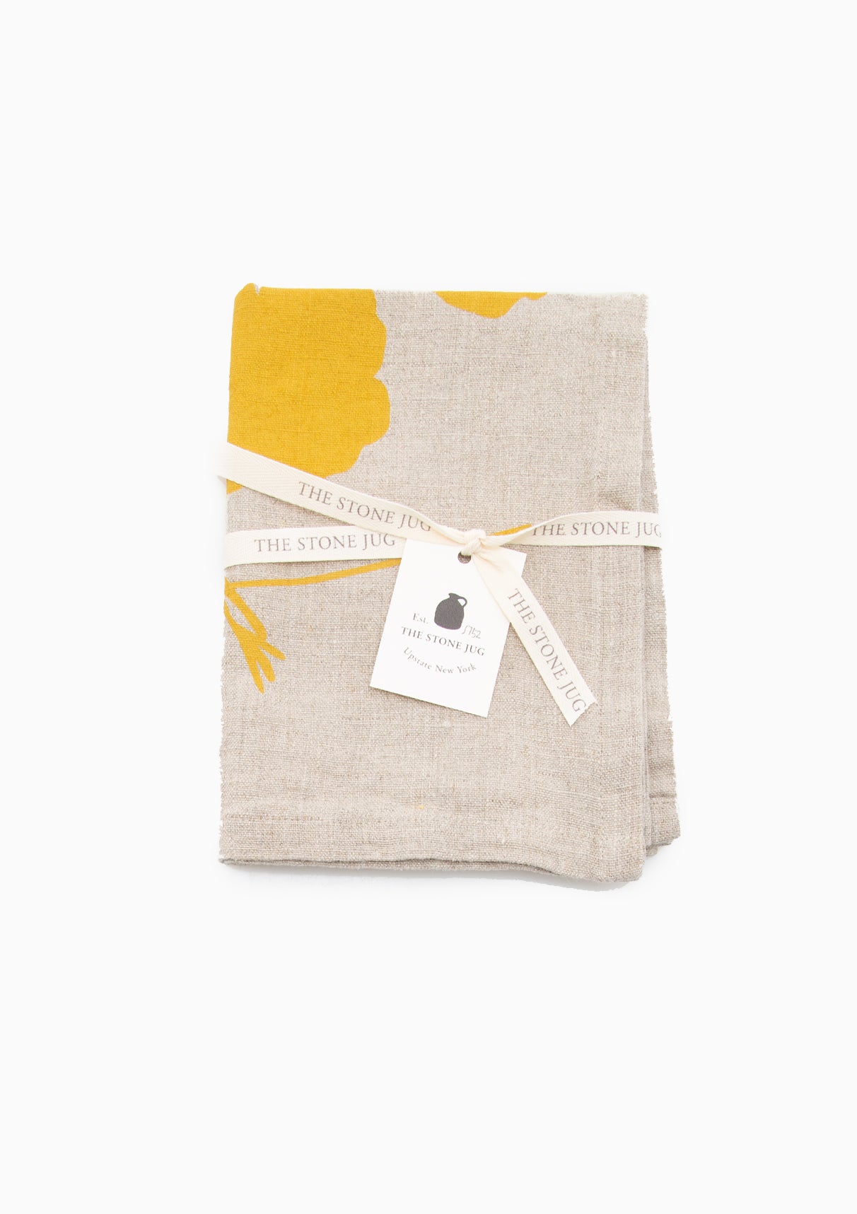 Poppy 100% Stone Washed Linen Tea Towel