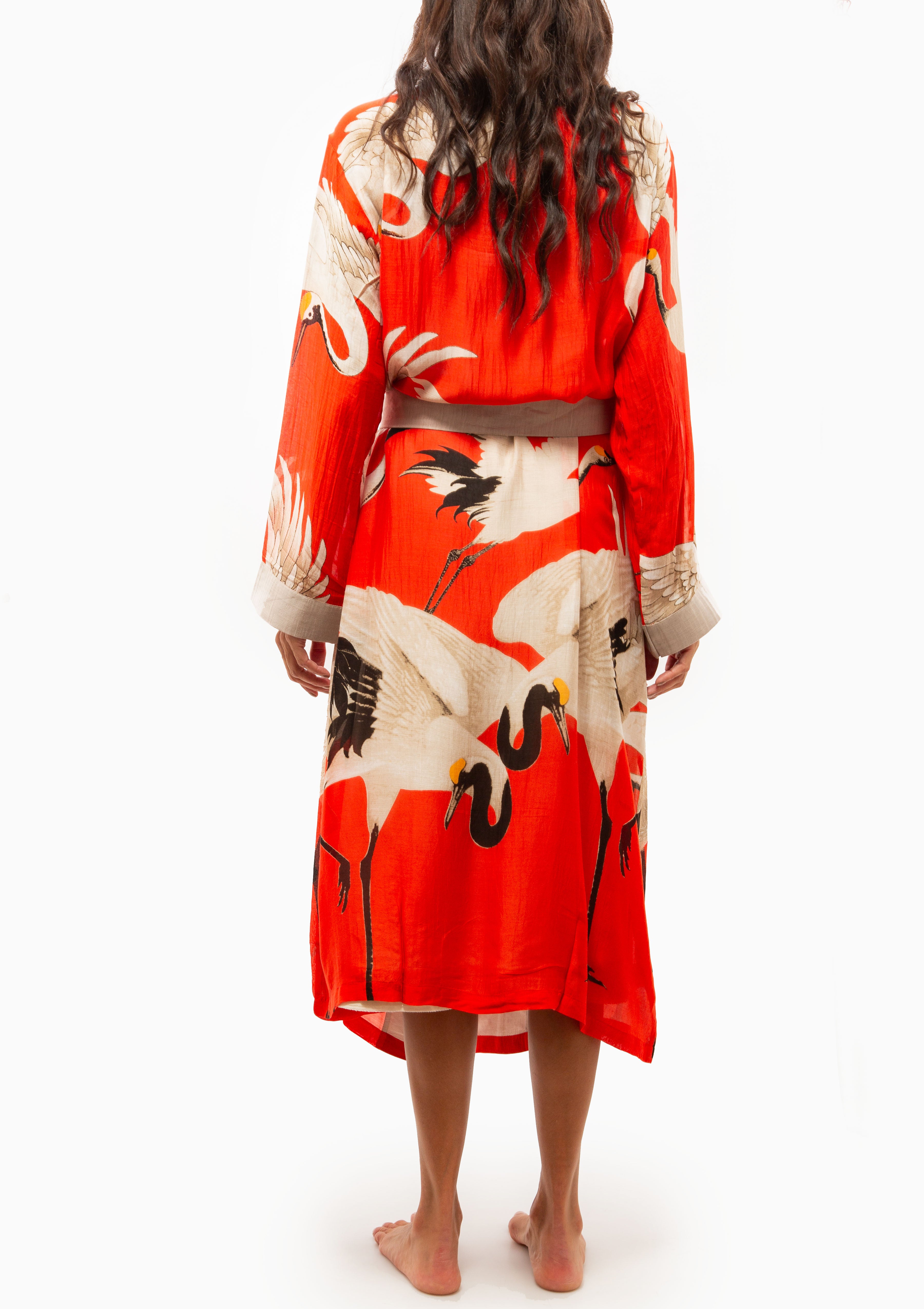 Stork Gown | Scarlet