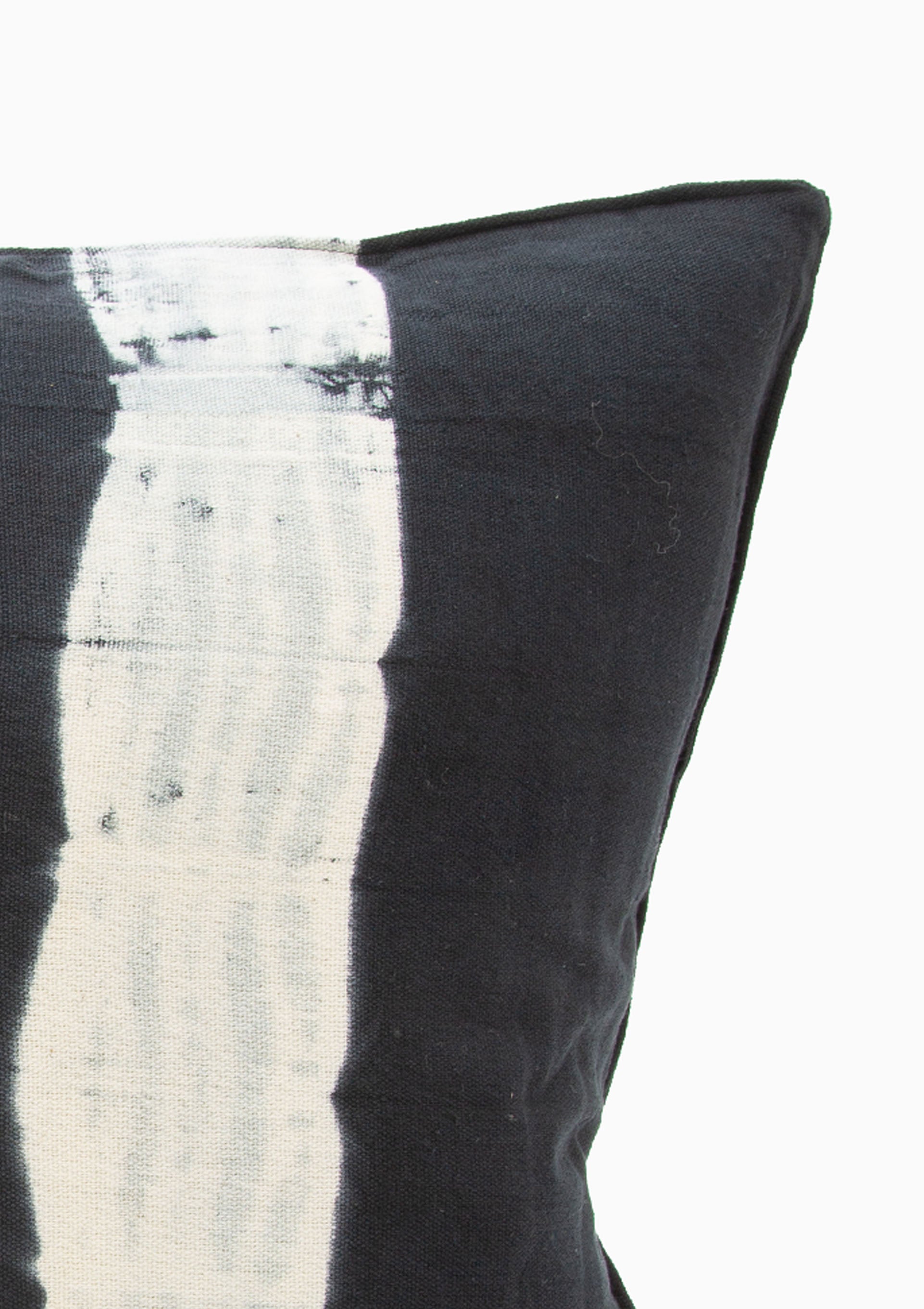 New Cushion, Faded Black Tie Dye | 16" x 16"