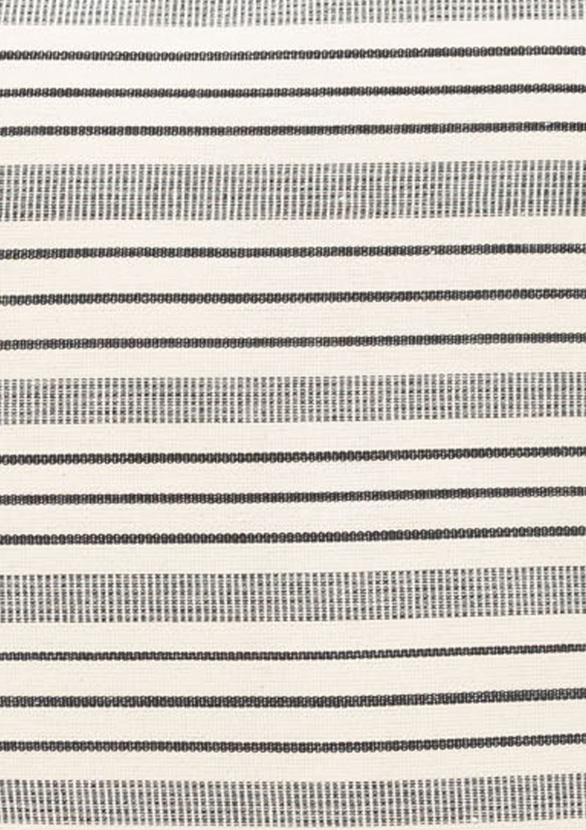 New Cushion, Natural/Navy Quad Stripe | 16" x 16"