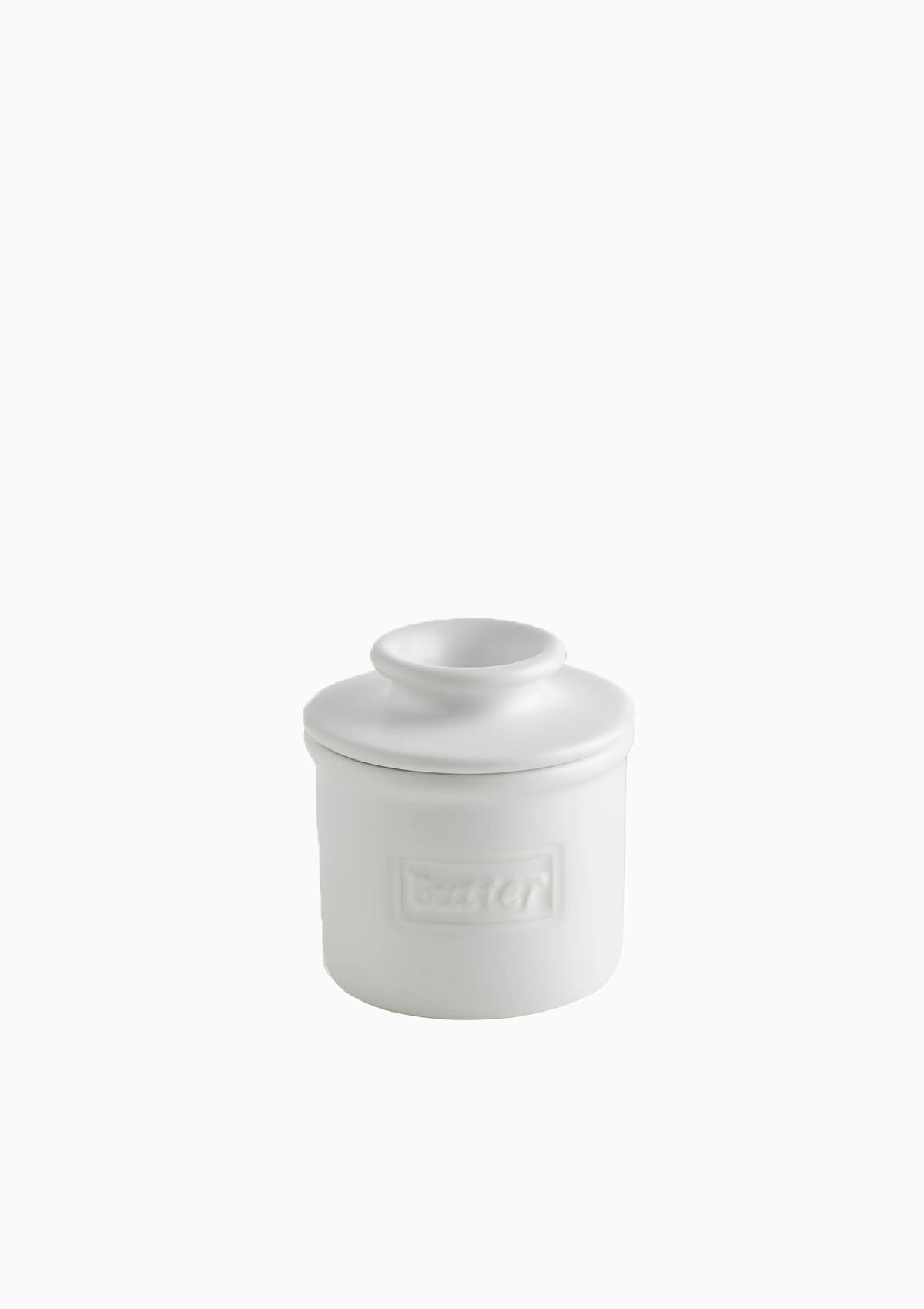 The Original Butter Bell Crock | Cafe Matte White