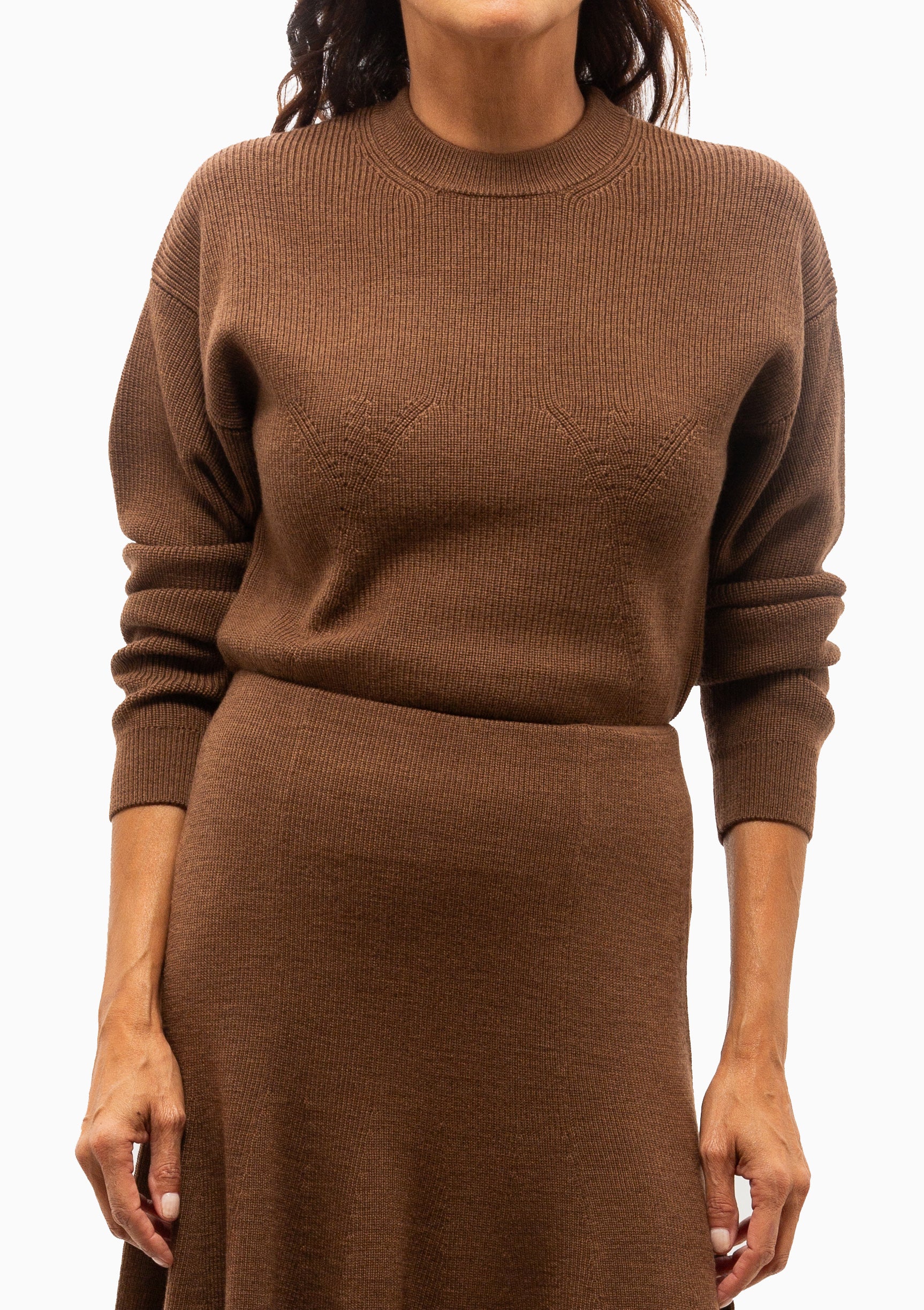 Alden Knit Pullover | Clove