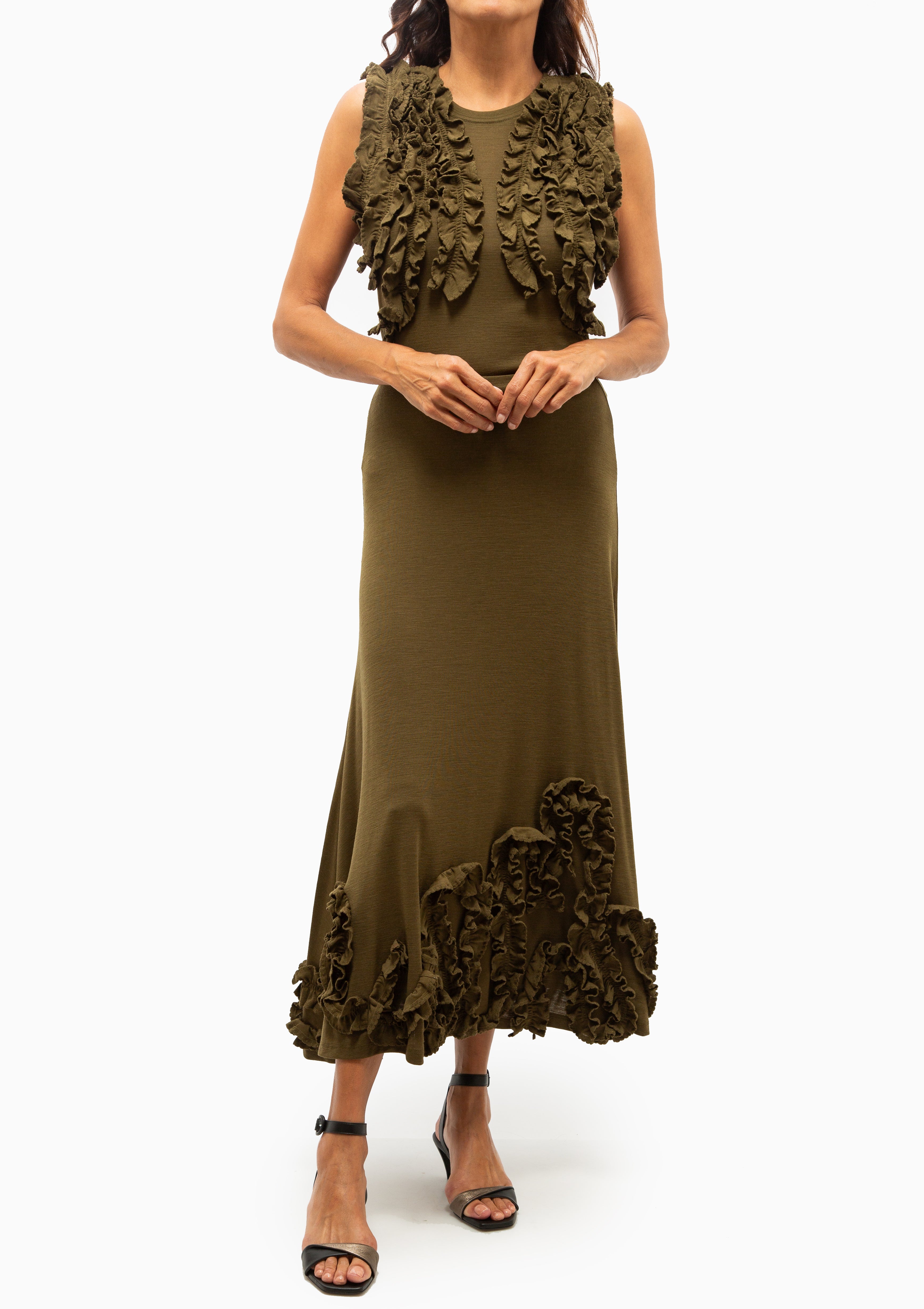 Heloise Jersey Skirt | Loden