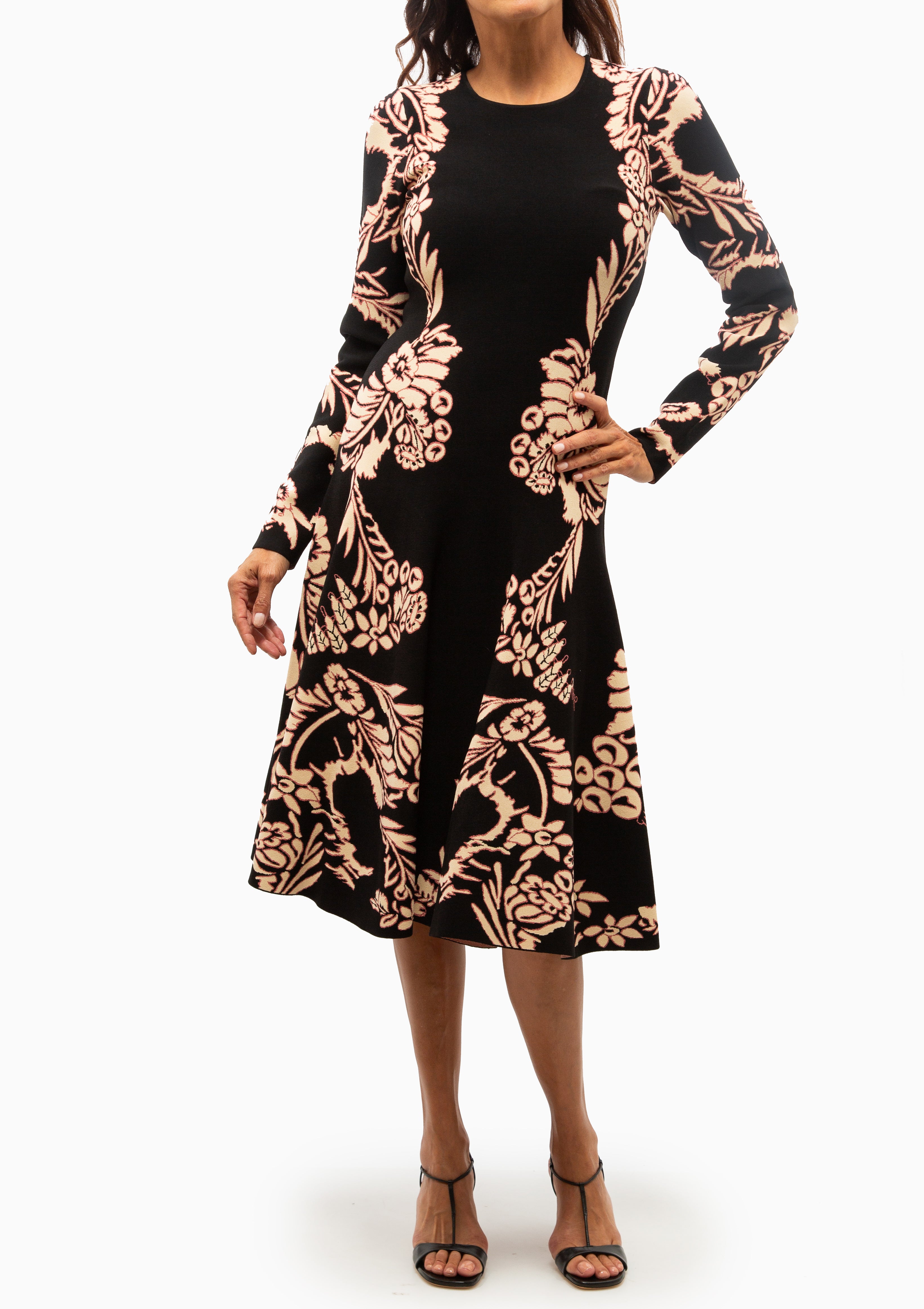 Nerissa Jacquard Dress | Vesper