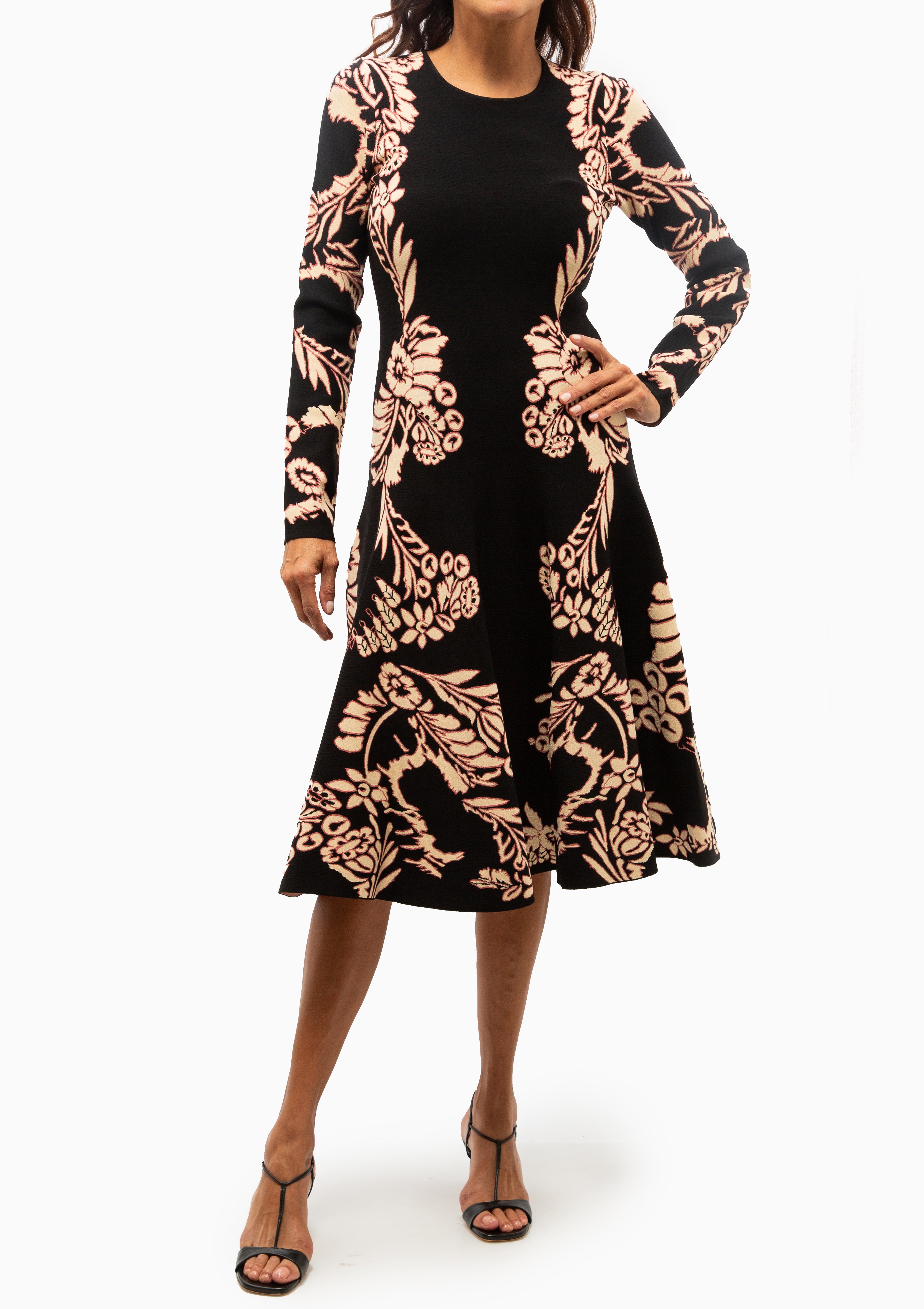 Nerissa Jacquard Dress | Vesper