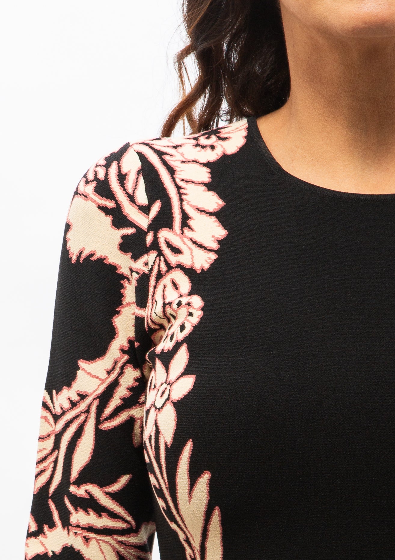 Nerissa Jacquard Dress | Vesper