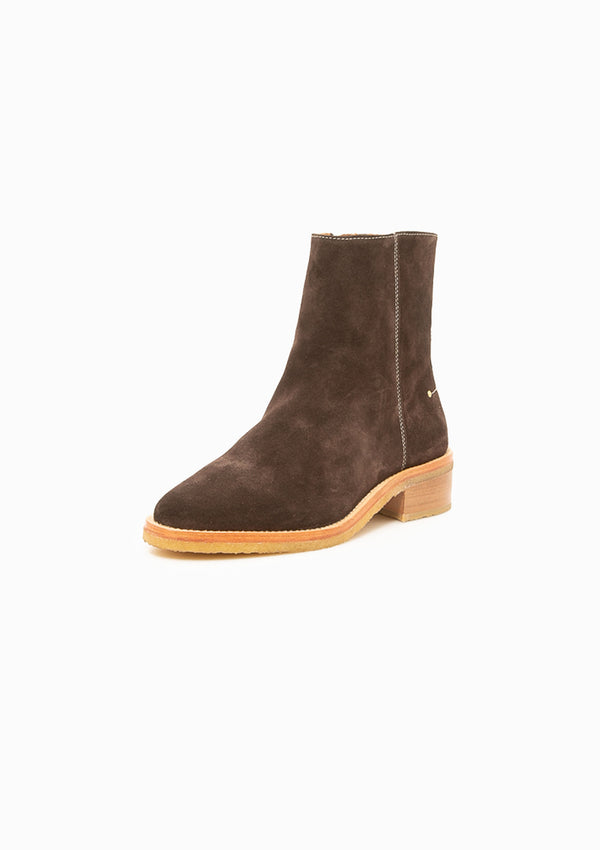 40mm Suede Ankle Boot | Amer