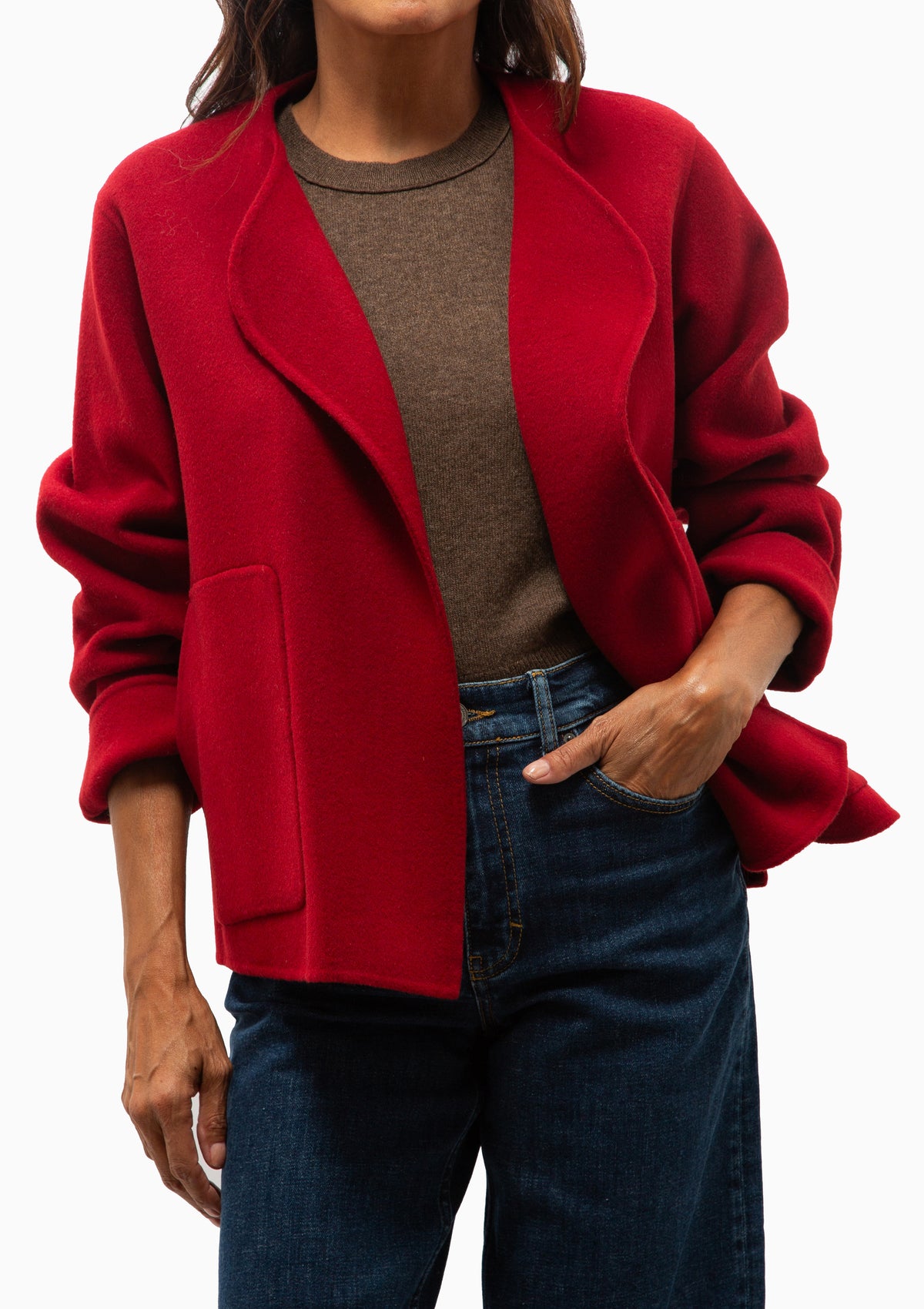 Chann Jacket | Cerise