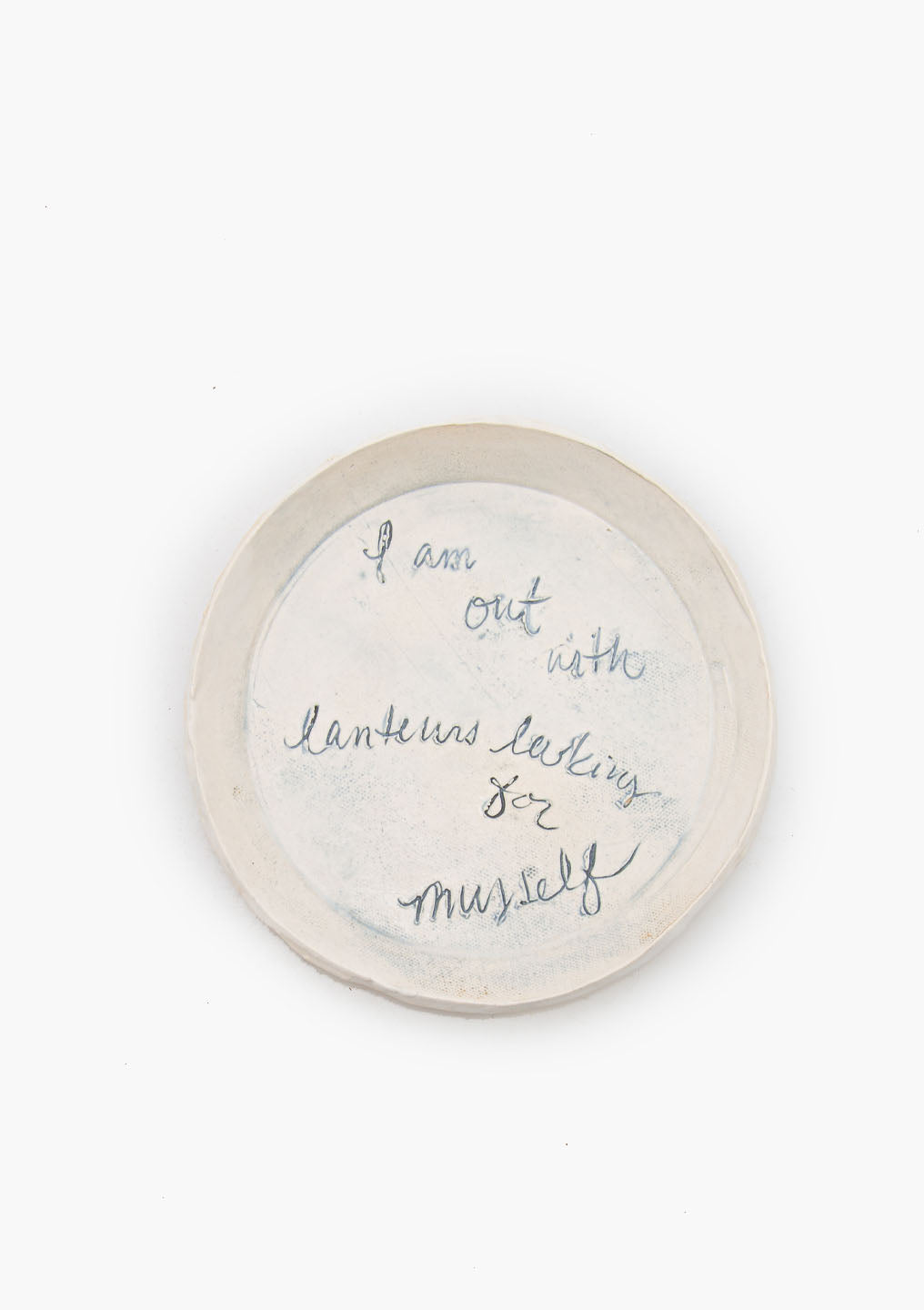 Voluntas Plate | Emily Dickenson Quote