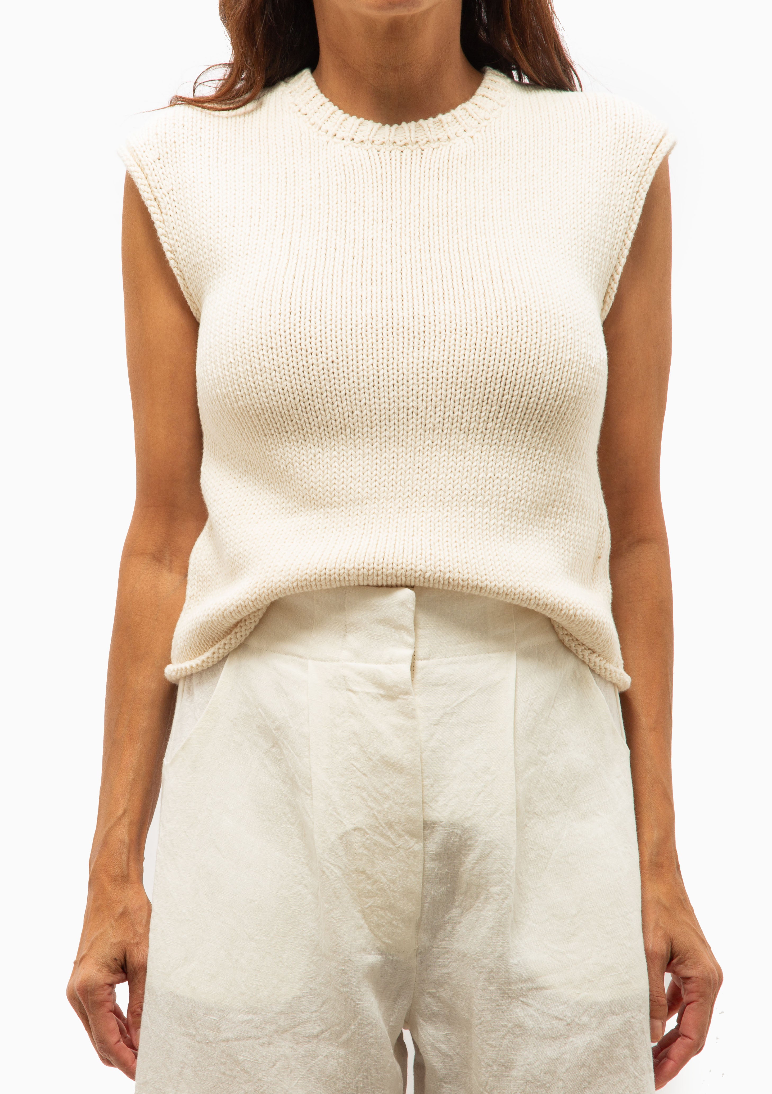 Isa Vest | Ivory