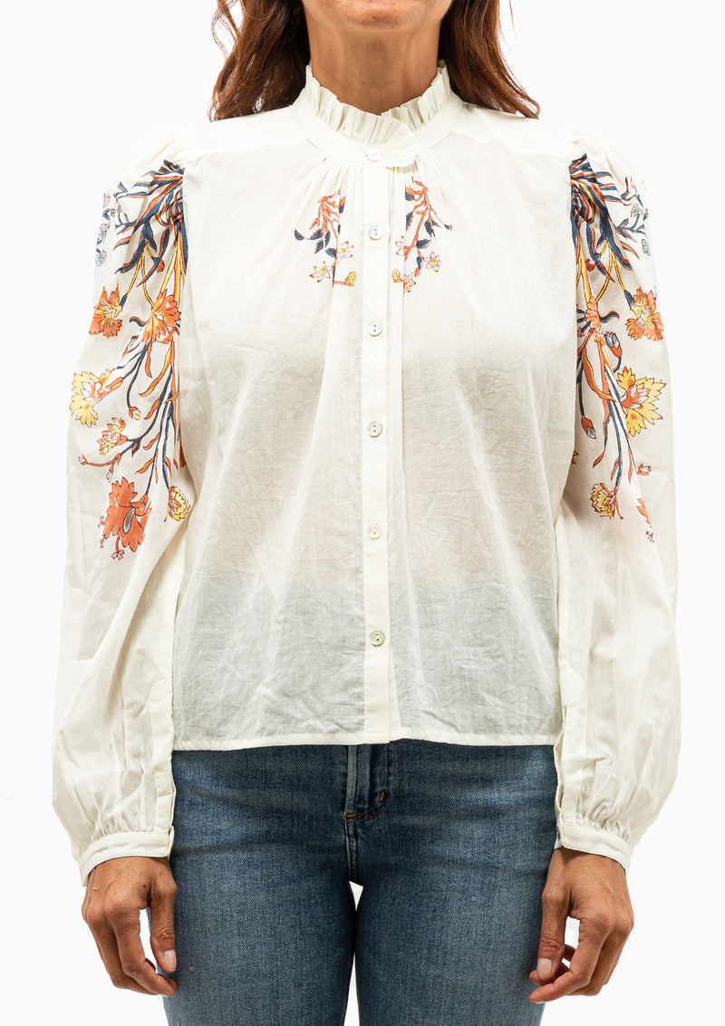 Annabel Lily Valley Shirt | Ivory Sun
