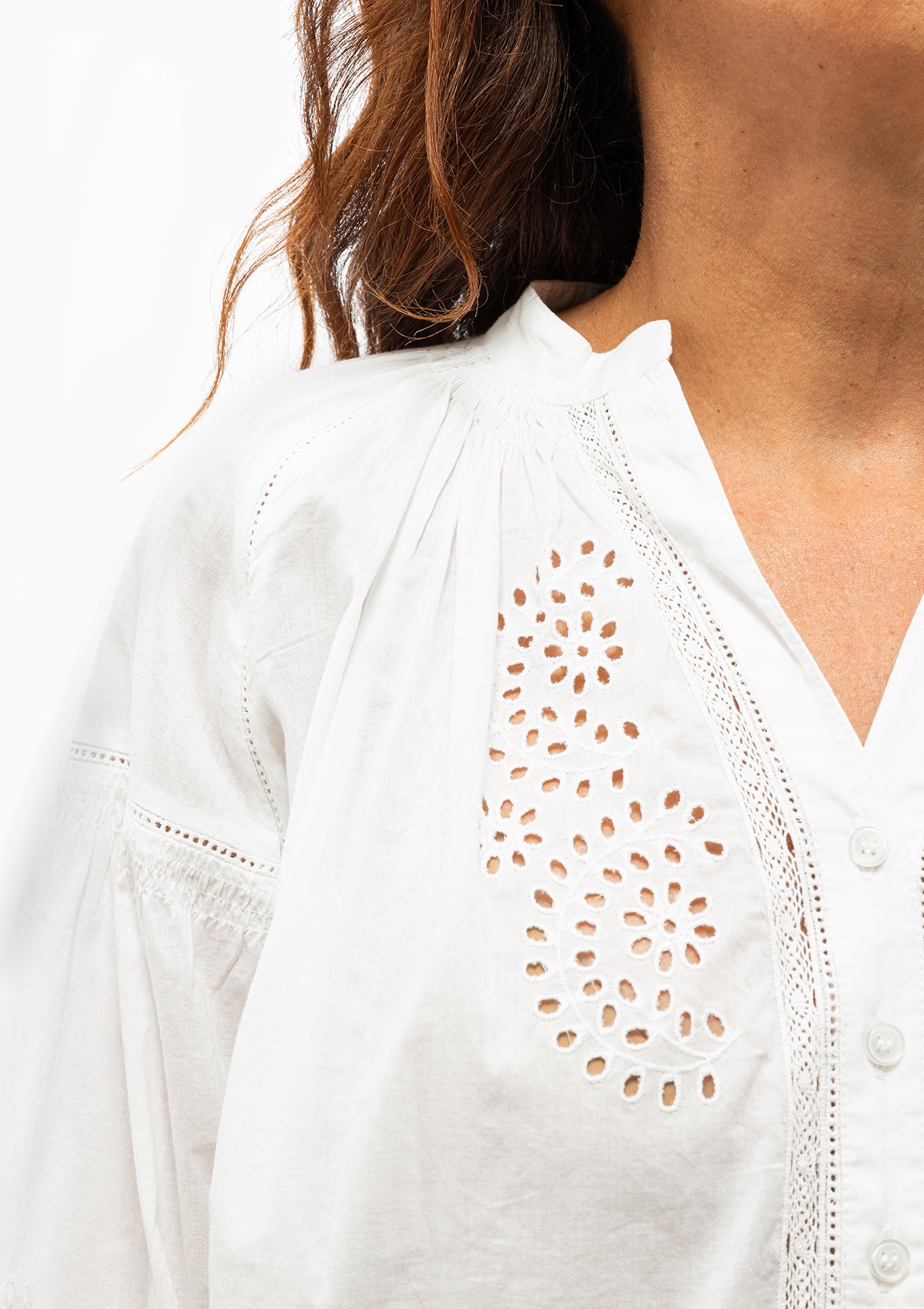 Nipoa Blouse | Blanc