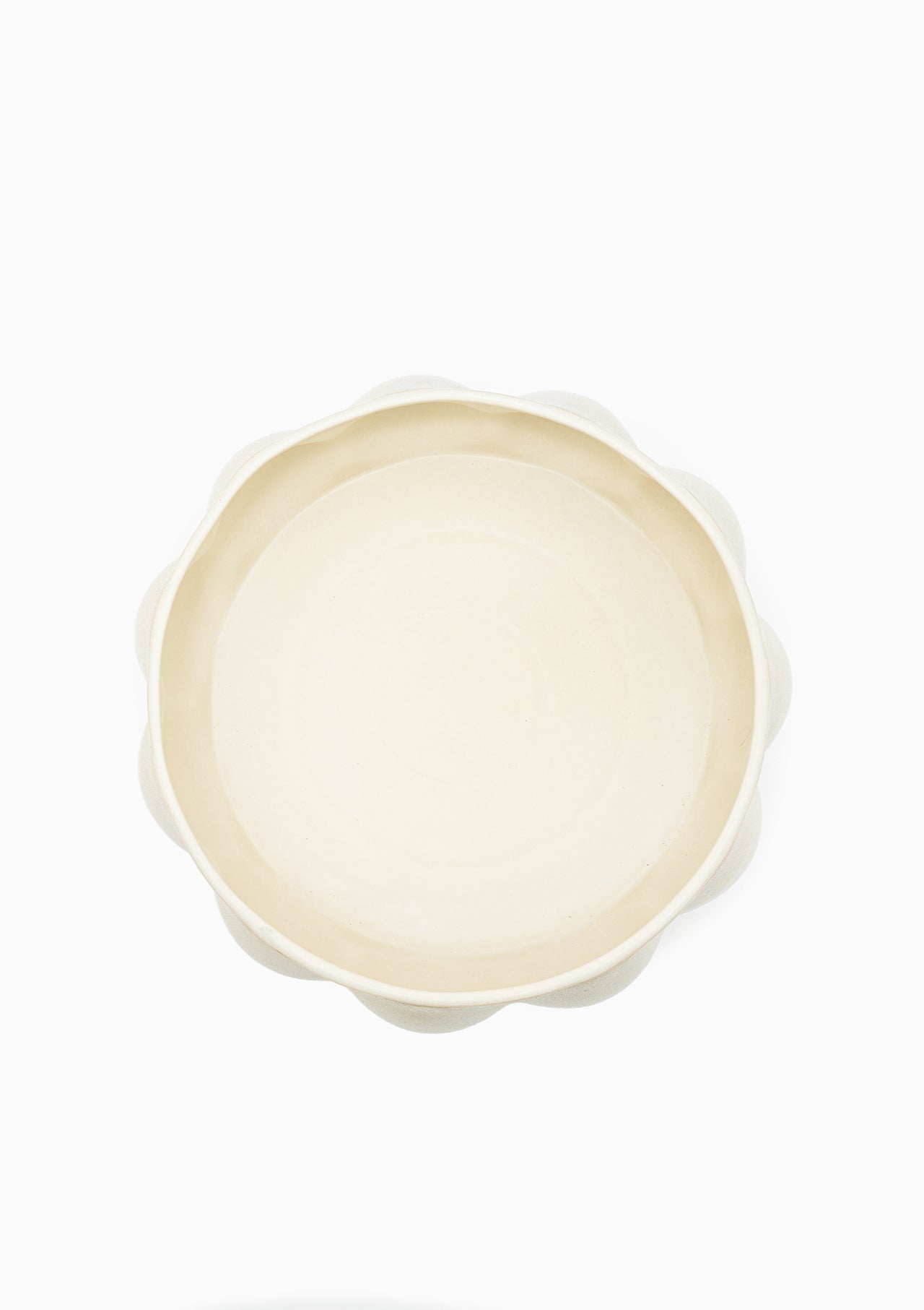 Balloon Tray | Vintage Glaze, 17"Dx4.75"H