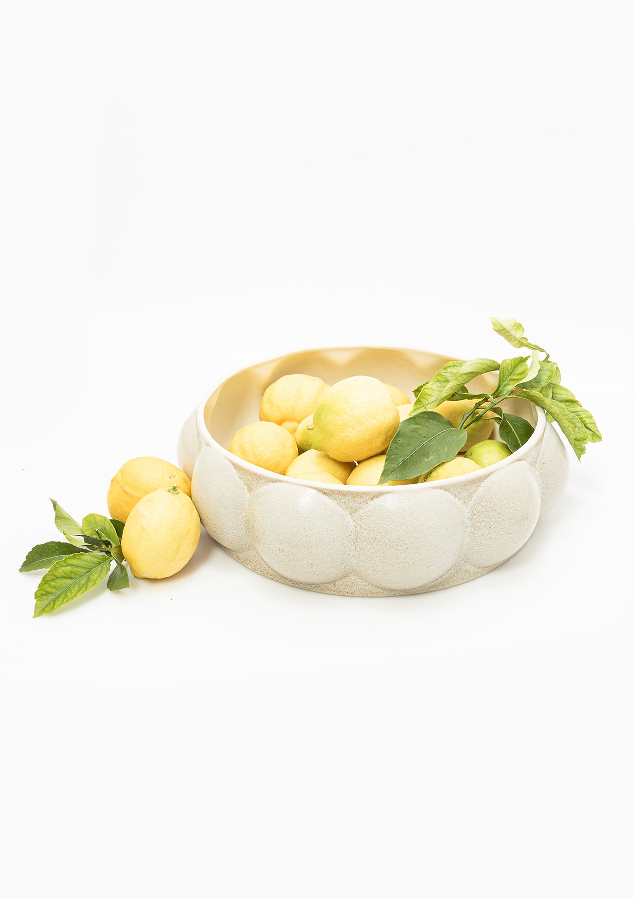 Balloon Tray | Vintage Glaze, 17"Dx4.75"H