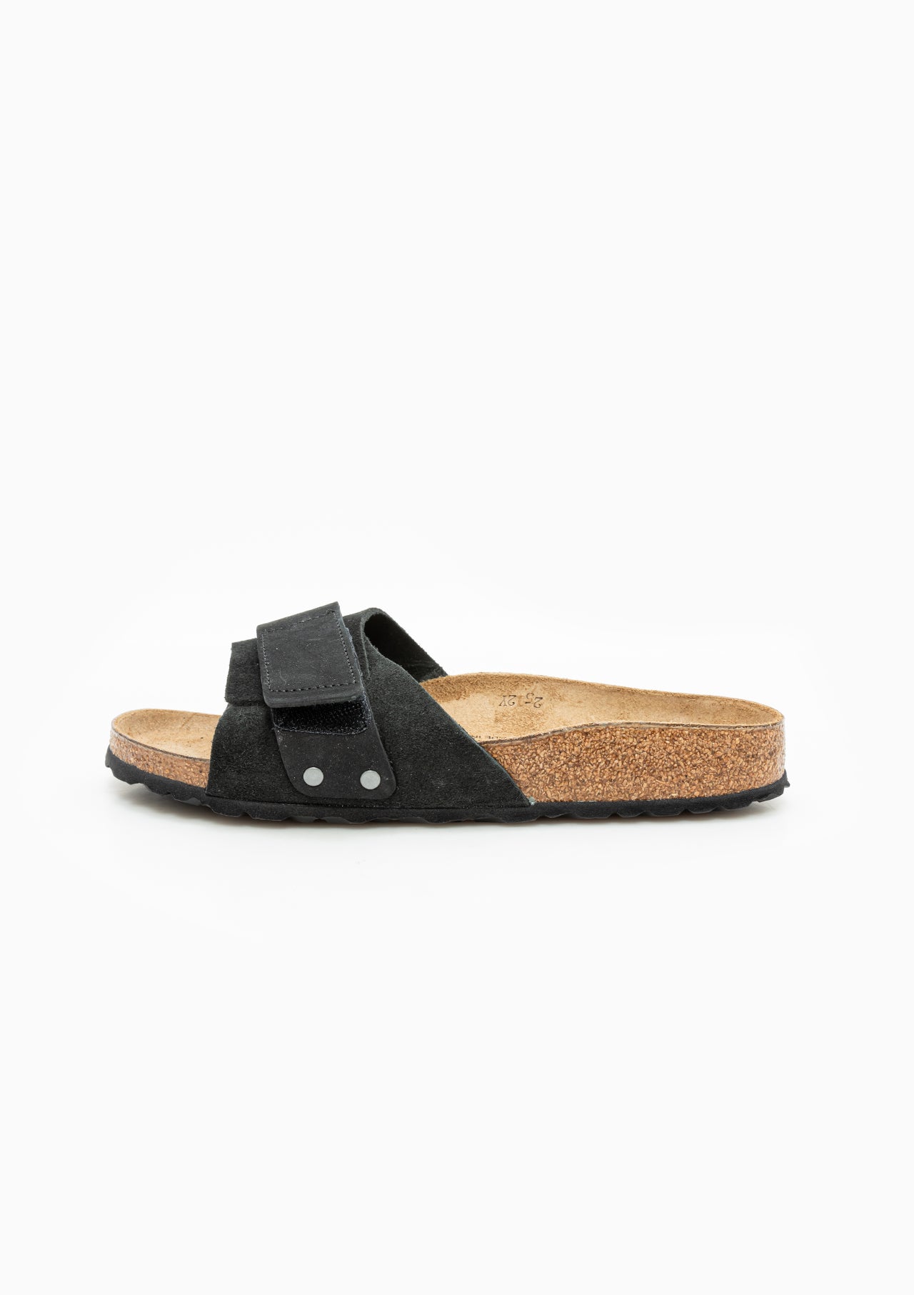 Oita Sandal | Black Suede