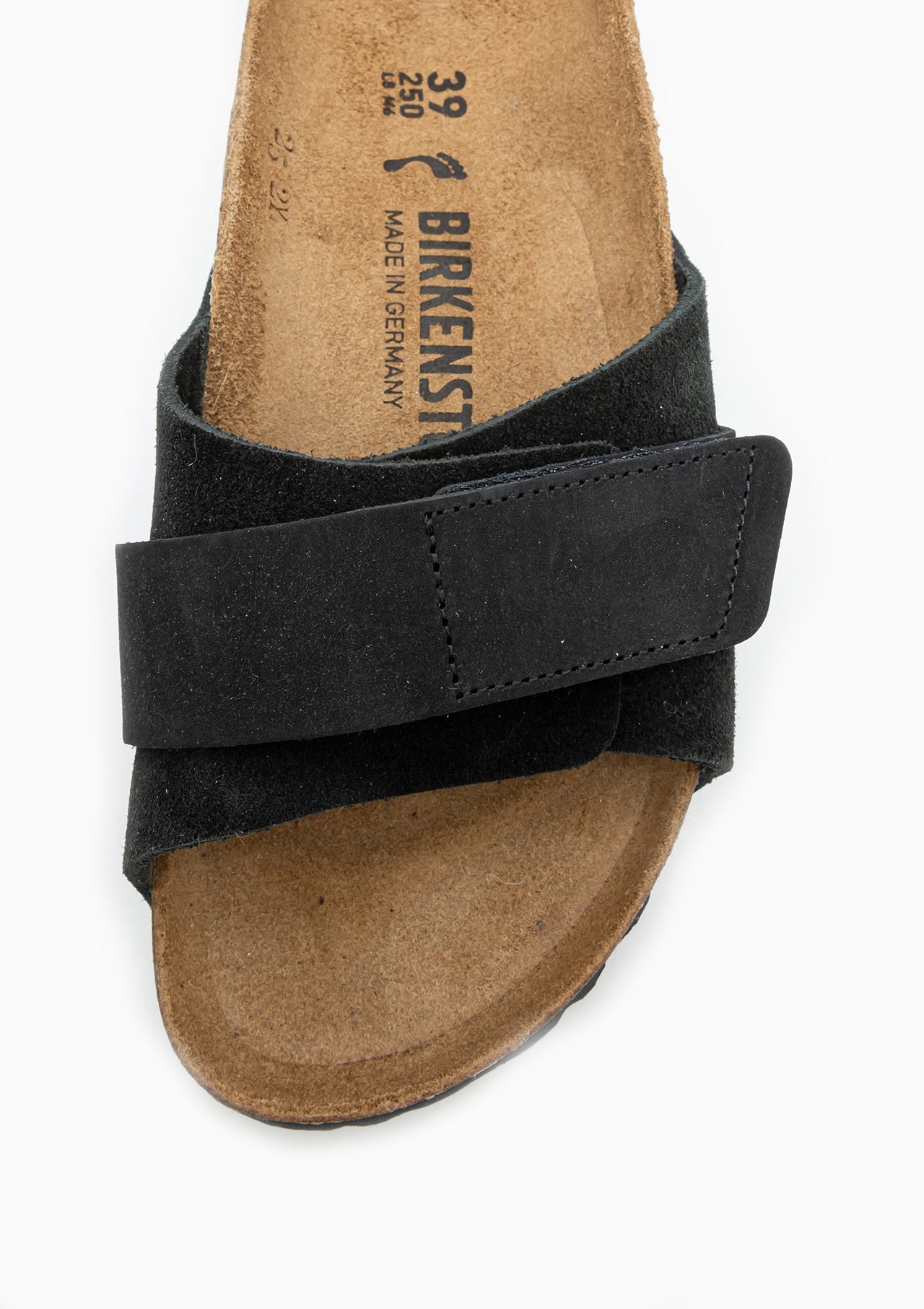Oita Sandal | Black Suede