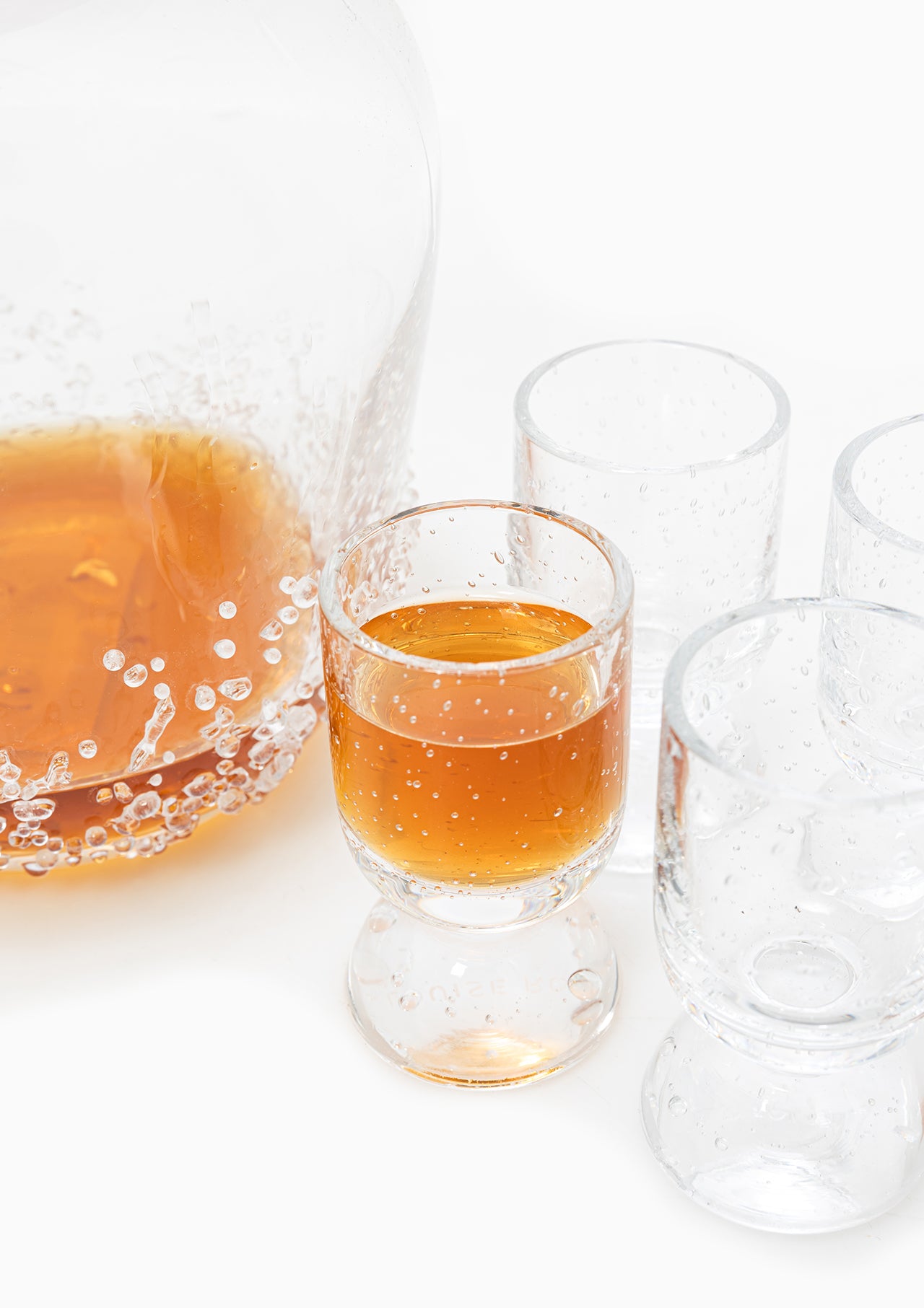 Bubble Shot Glass | Clear