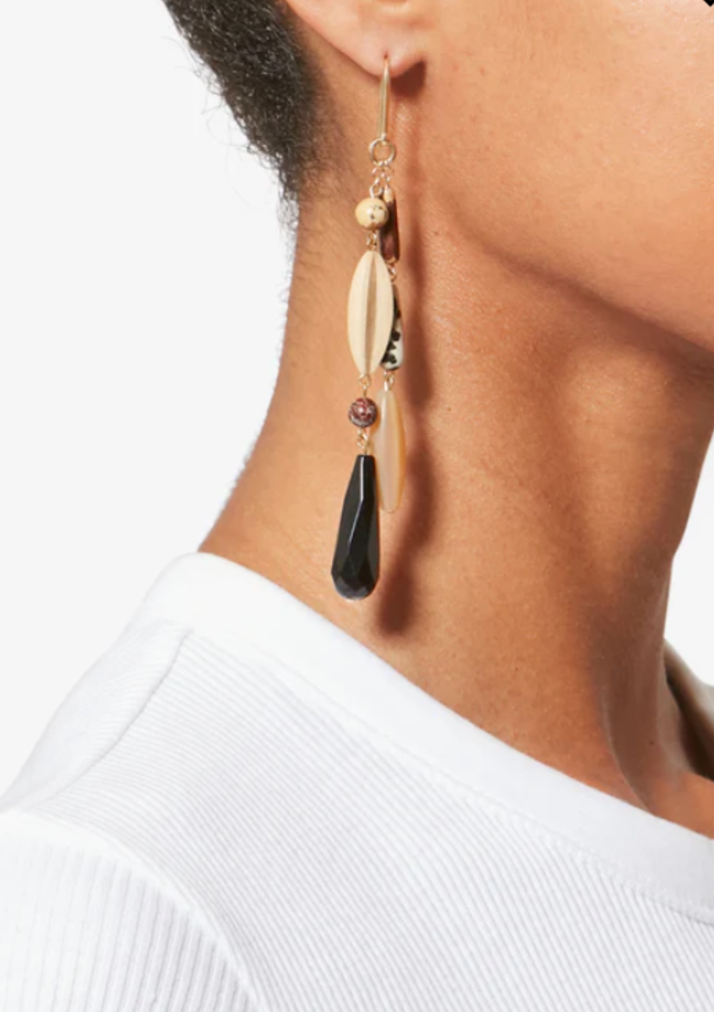 Mahi Earrings | Natural