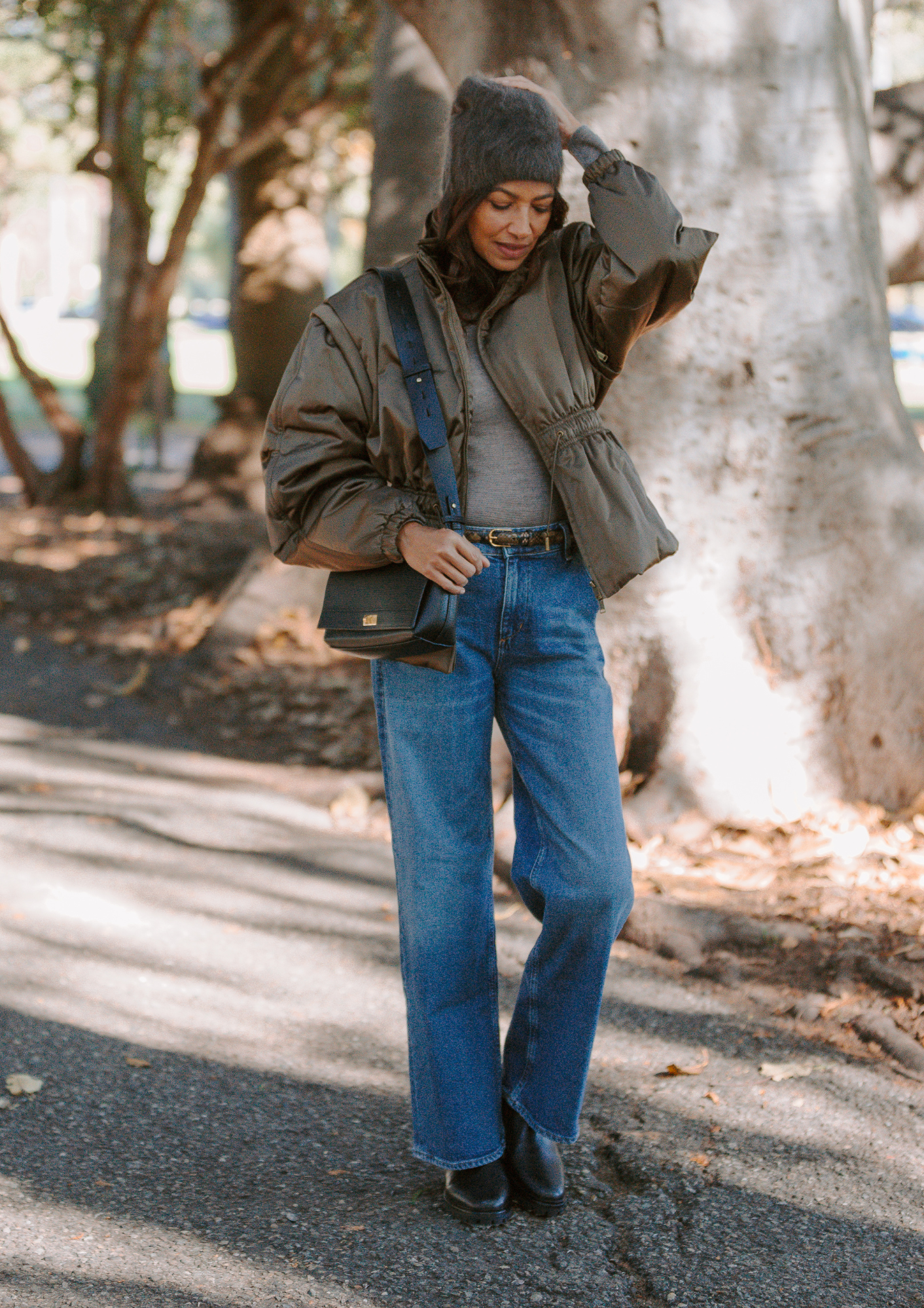 Brushed Beanie | Wood Brushed