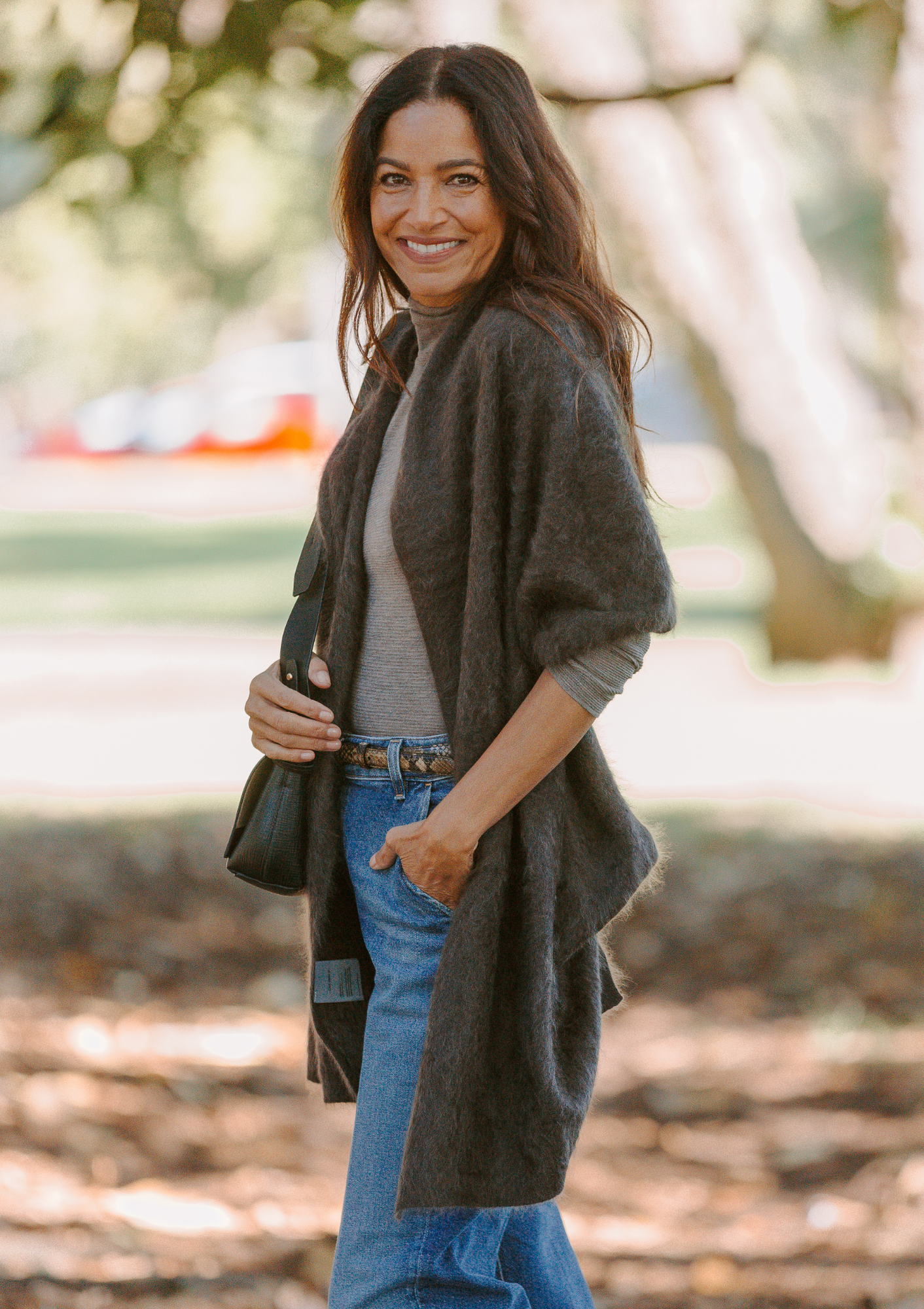 Brushed Scarf | Wood Brushed