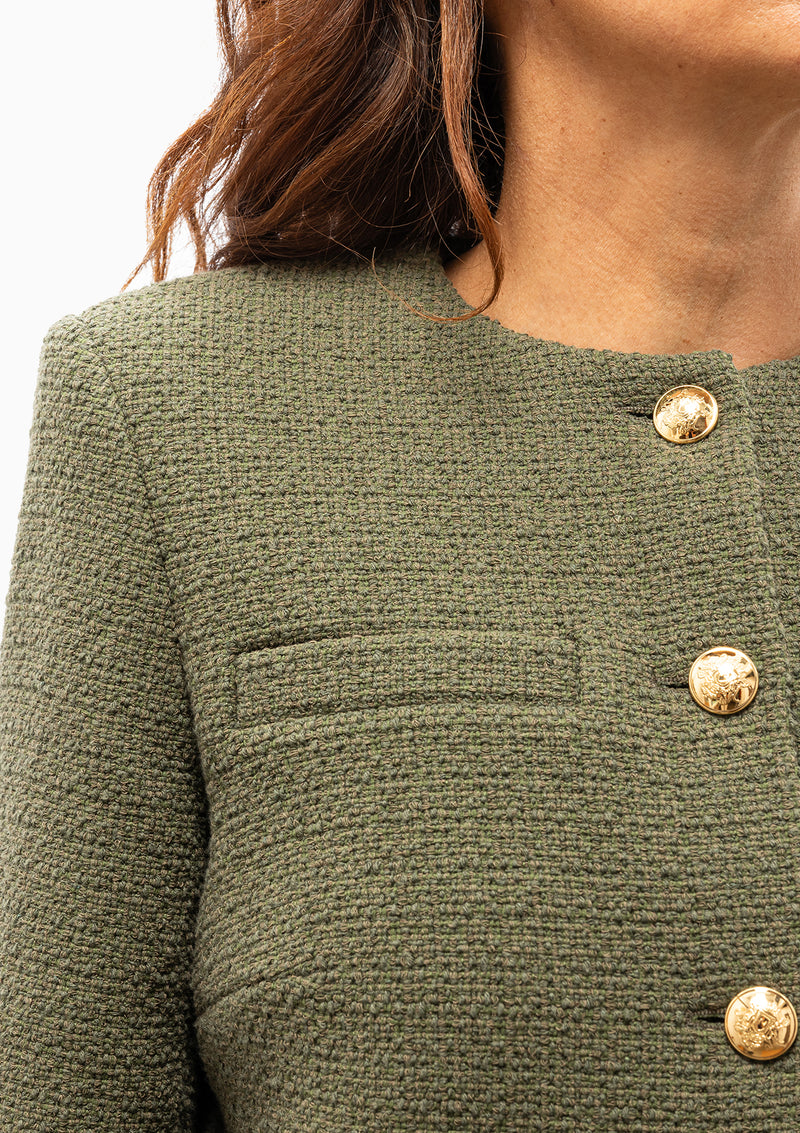 Paige Jacket | Army Green