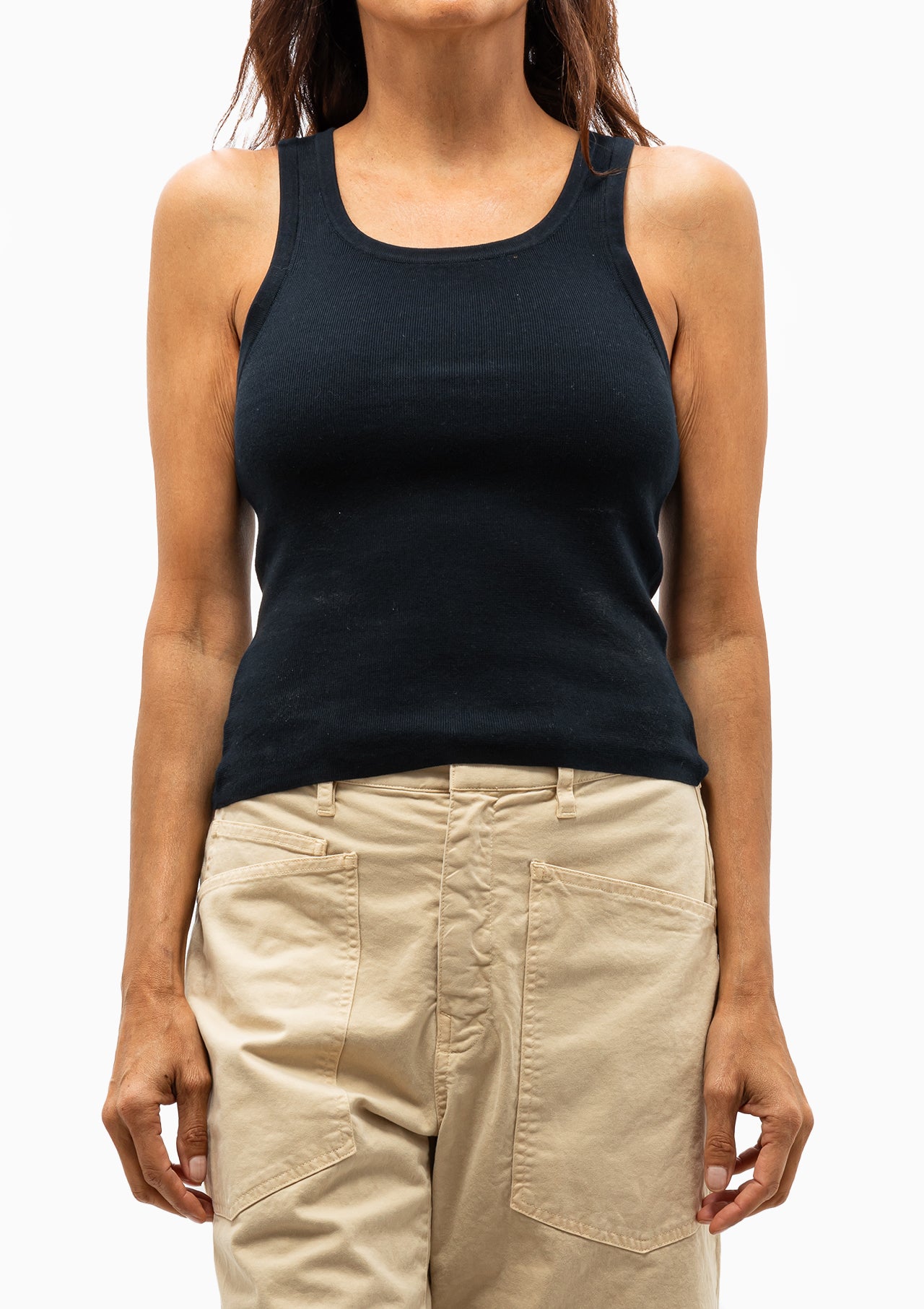 Calida Sweater Tank | Dark Navy