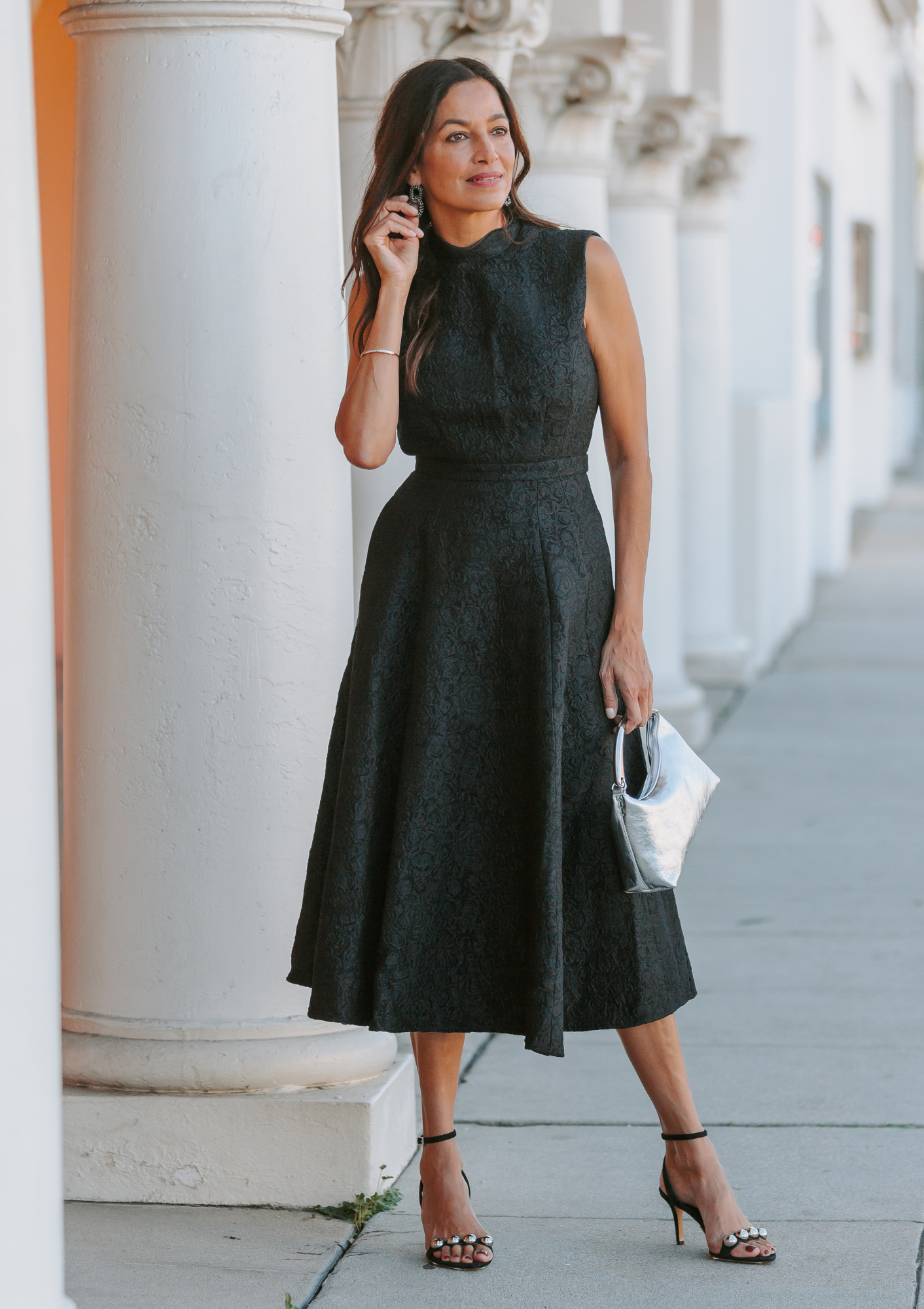 Flora Dress | Noir Rose