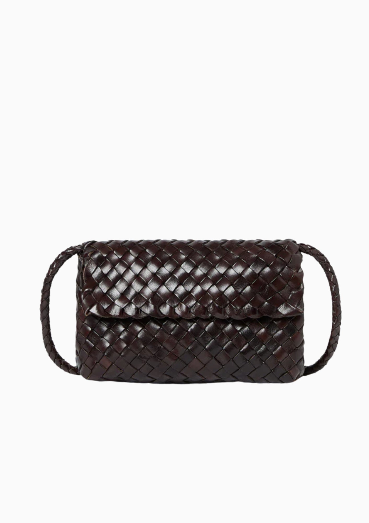 Loeffler Randall Vinnie Crossbody in Chocolate available at Diani.