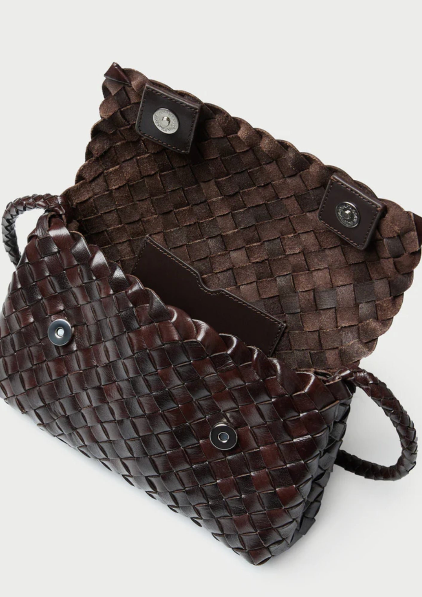 Loeffler Randall Vinnie Crossbody in Chocolate available at Diani.