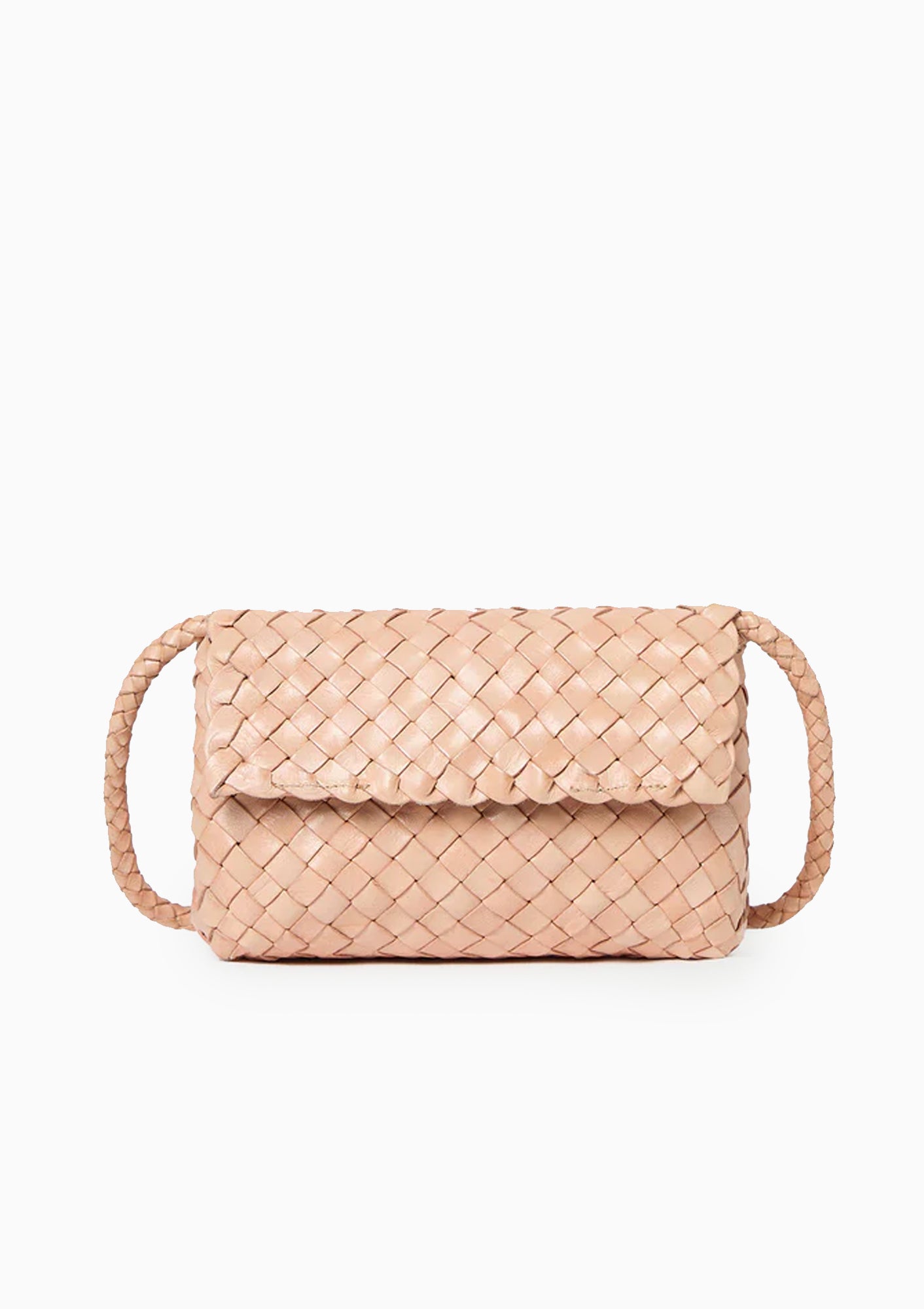 Loeffler Randall | Vinnie Woven Crossbody | Desert Sand