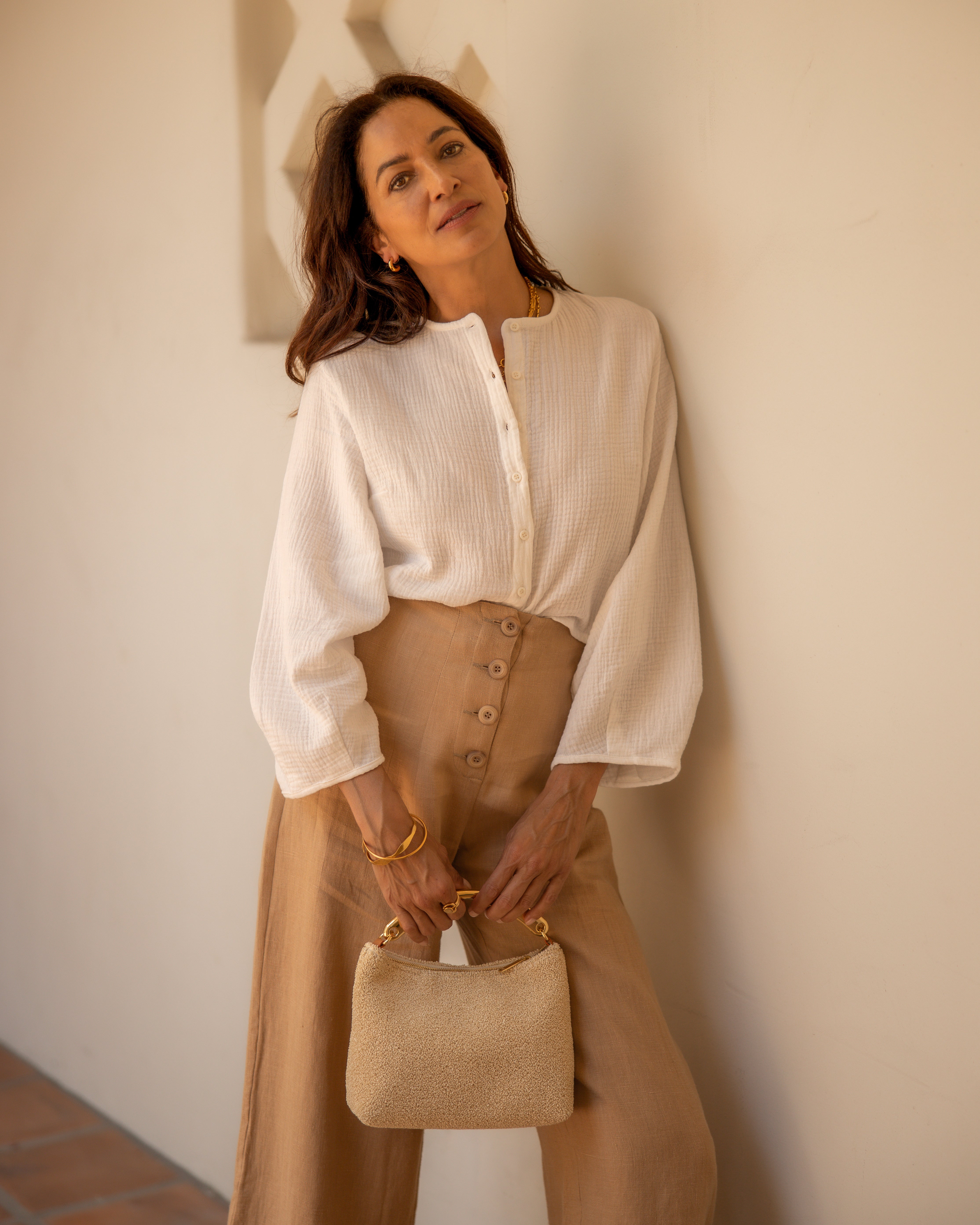 Chunky Dash Hoops | Gold