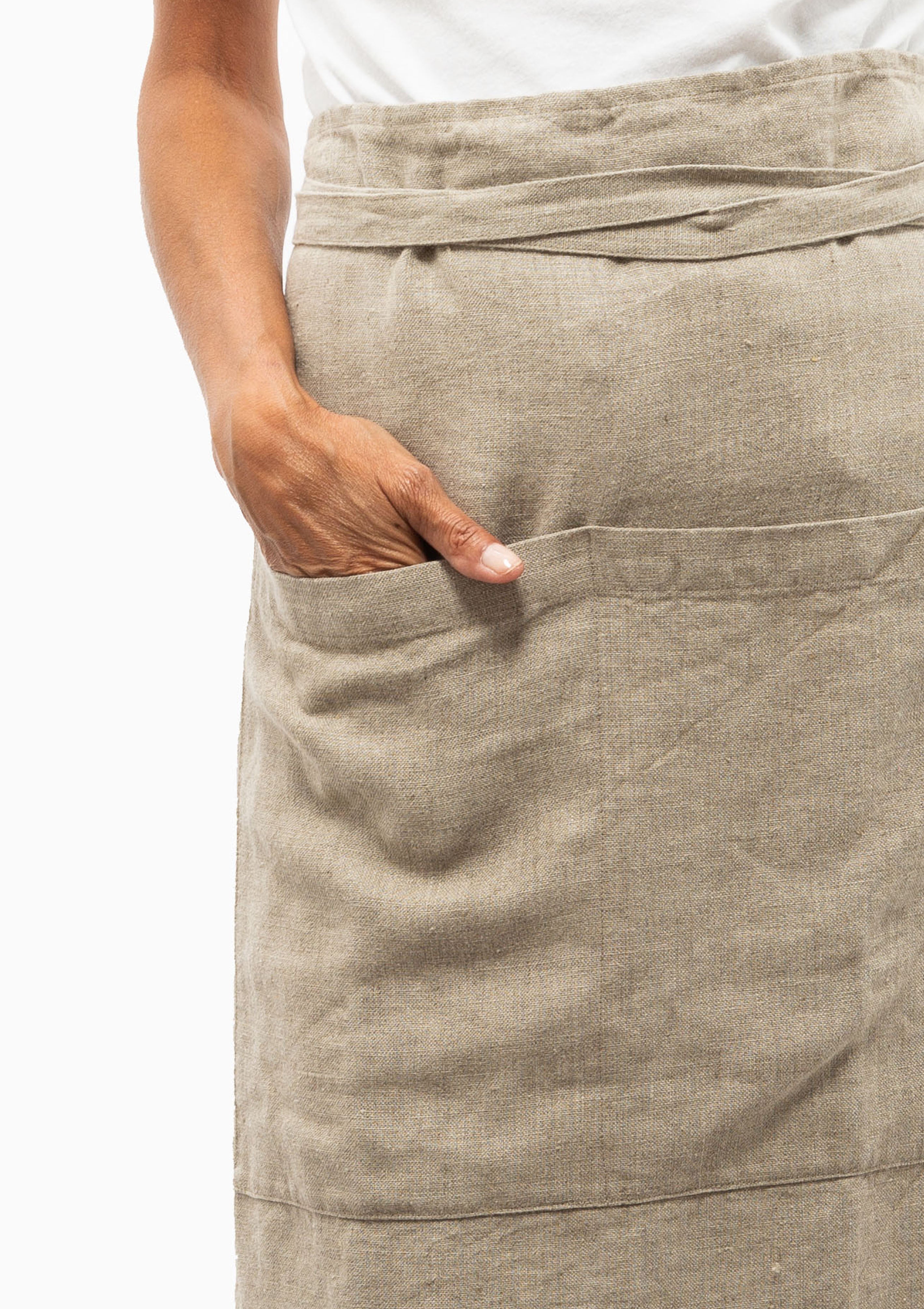 French Linen Bistro Apron