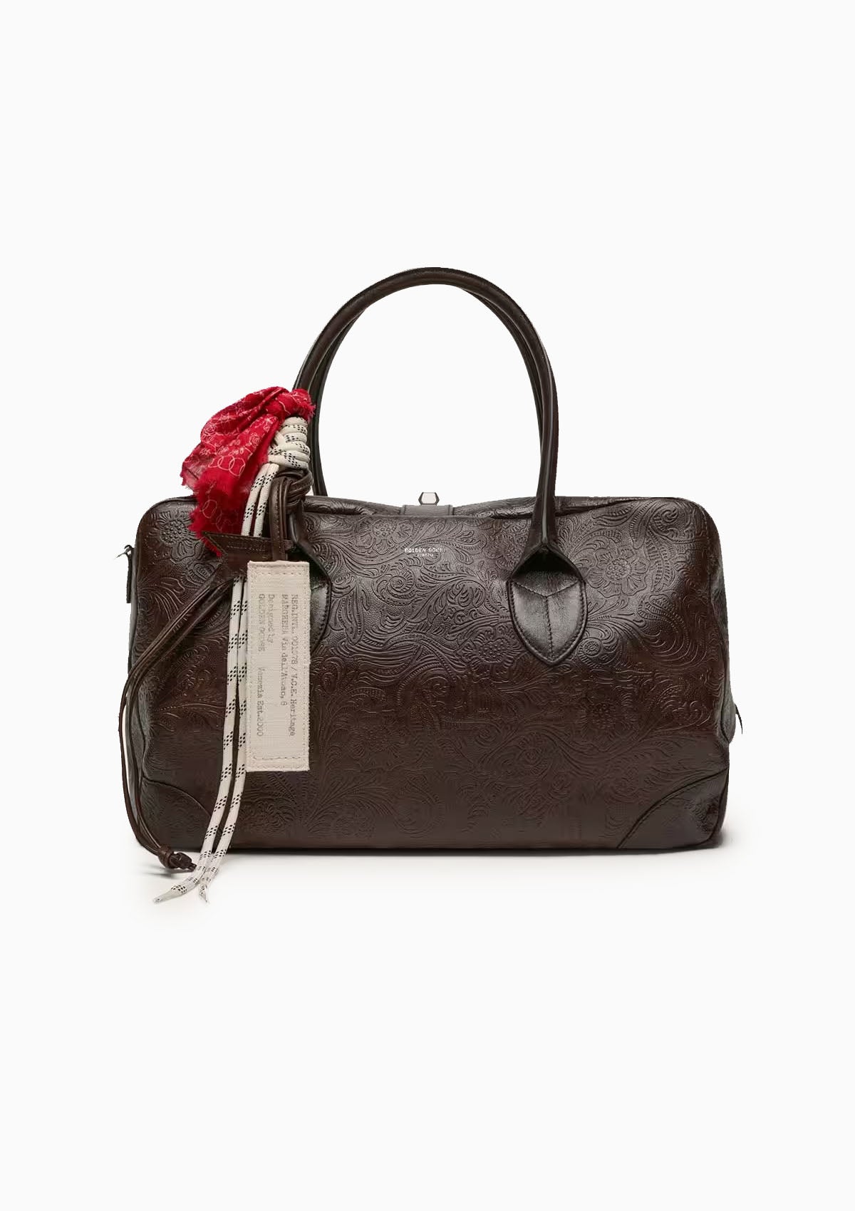 Medium Vita Bag With Charms | Mahogany